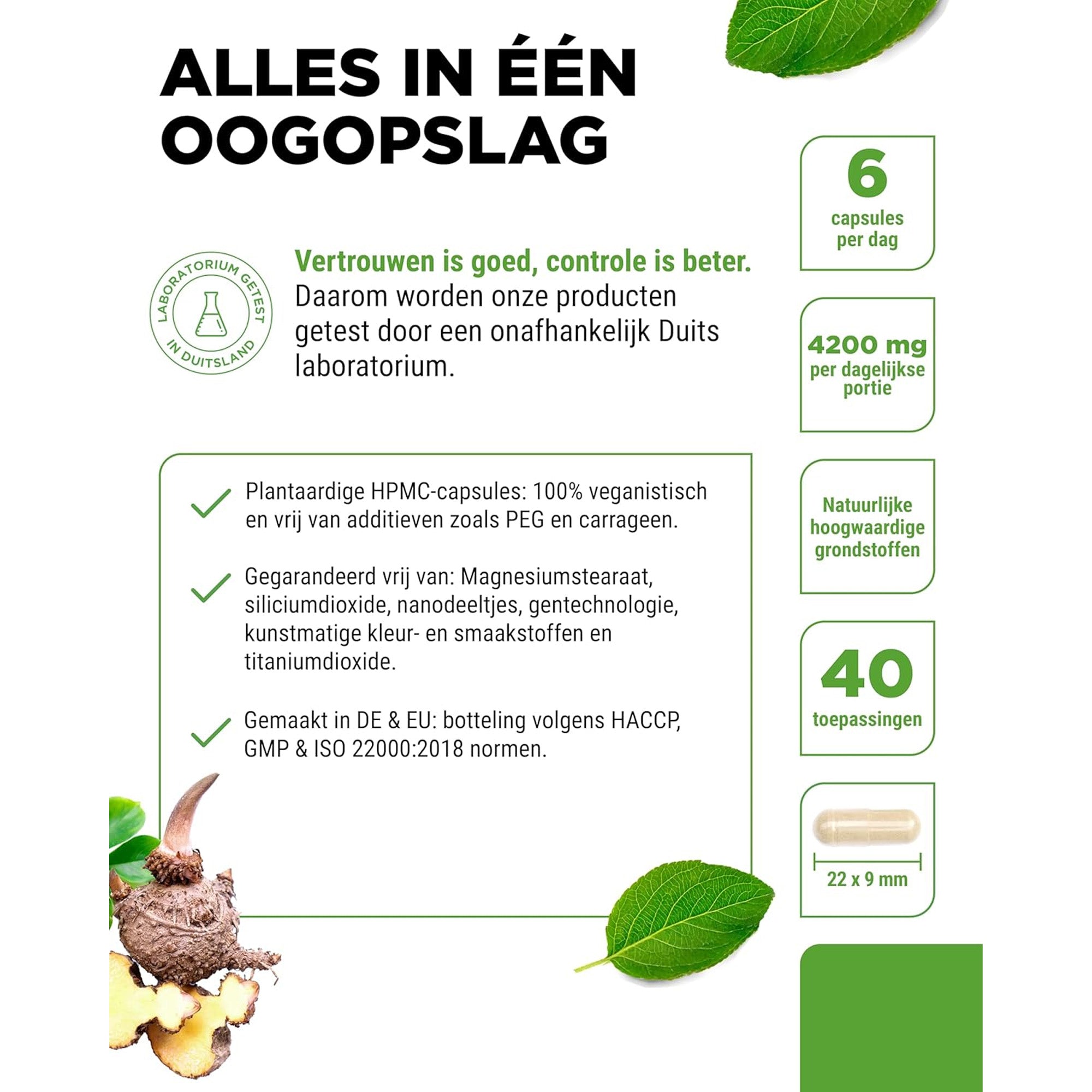 Gezondheidsvoordelen van glucomannan voor gewichtsbeheersing en verzadiging