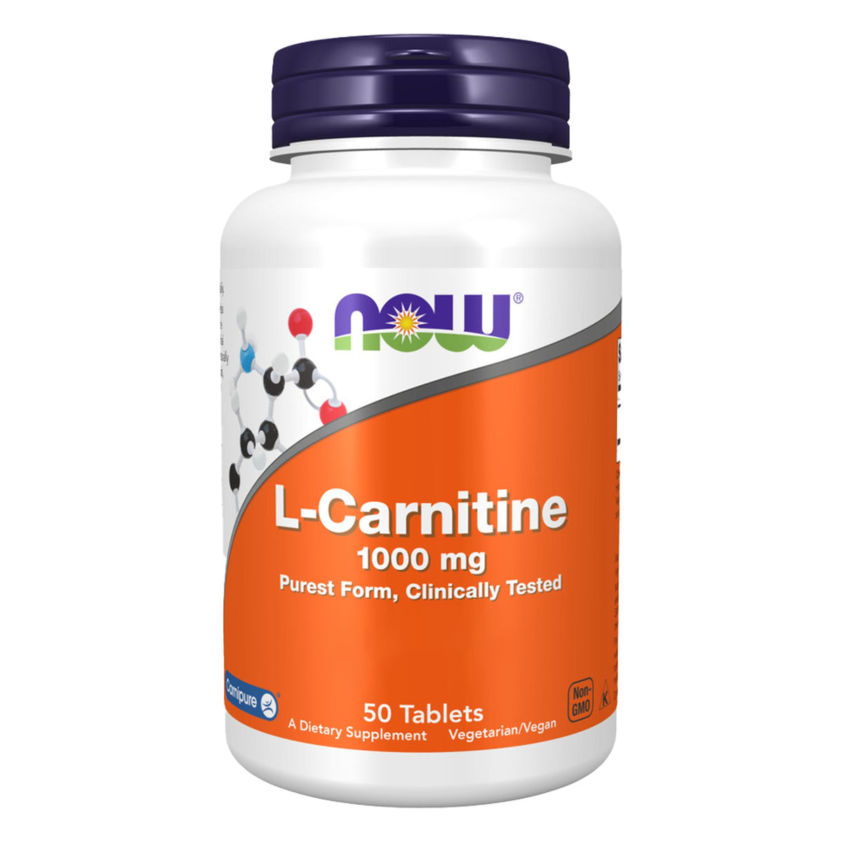 L-Carnitine 1000mg | 50 Tabletten | NOW Foods