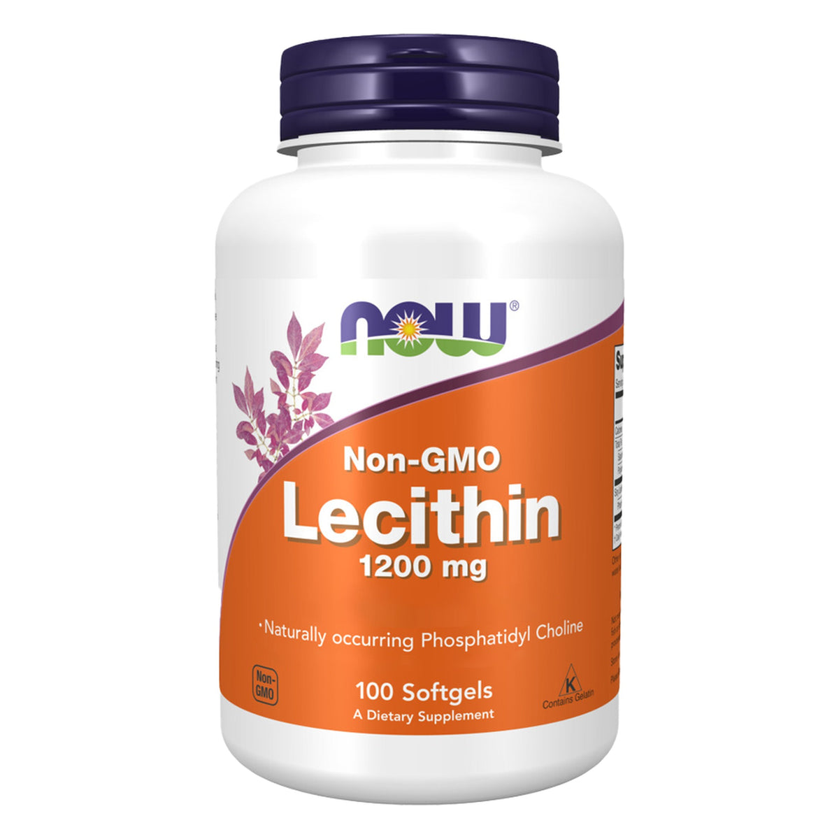 Lecithine 1200mg | 100 Softgels | NOW Foods