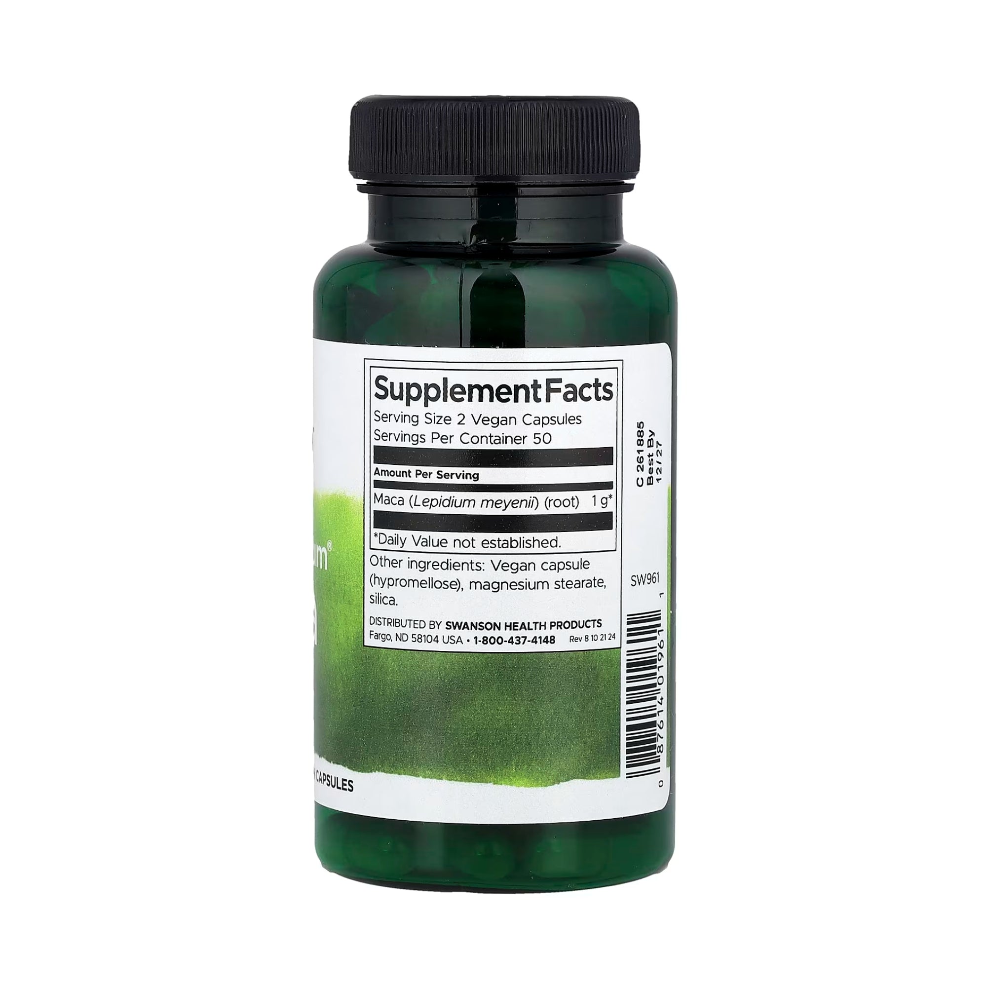 Maca 500 mg | 100 vegane Kapseln | Swanson