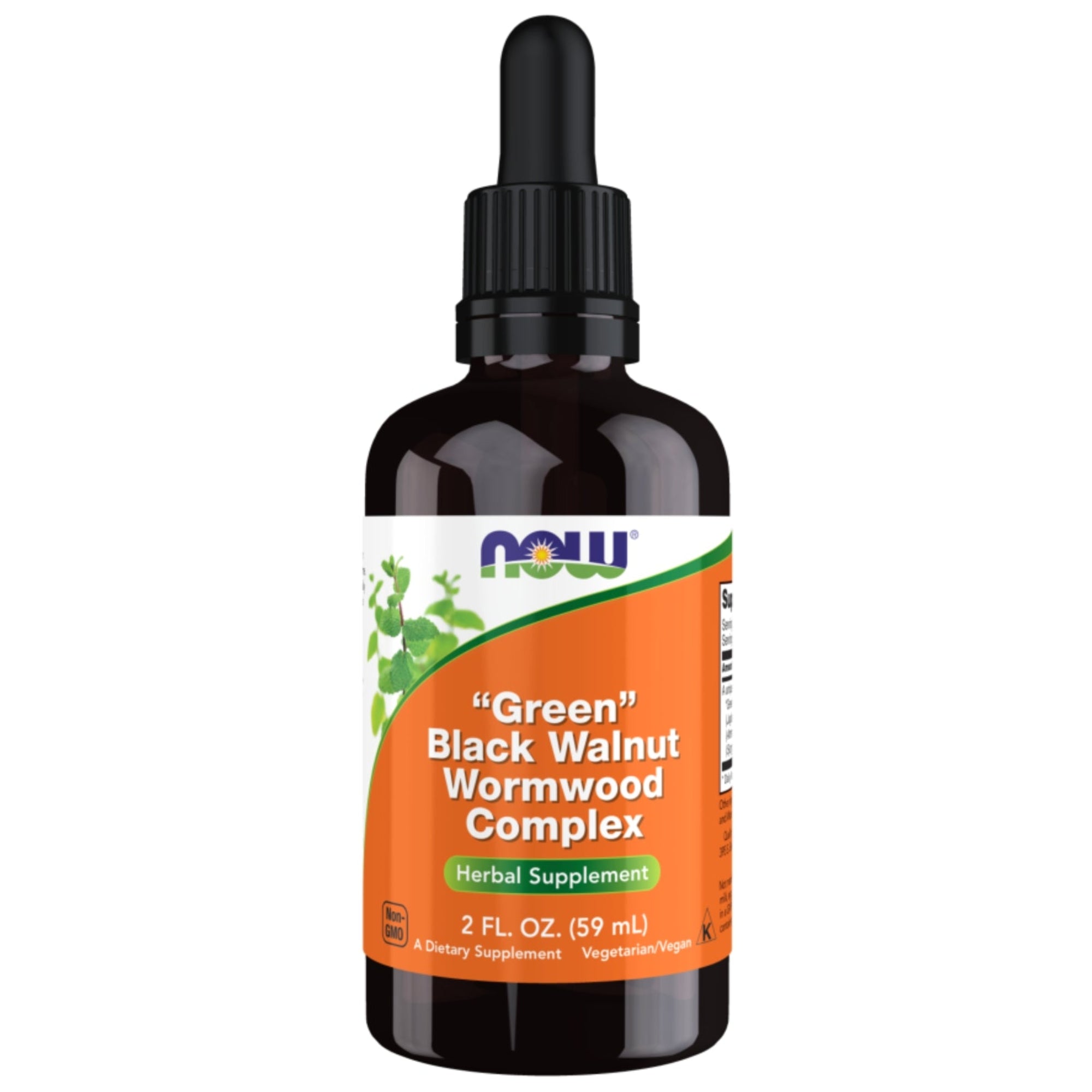 Black Walnut Wormwood Complex Liquid | 59 ml | NOW Foods