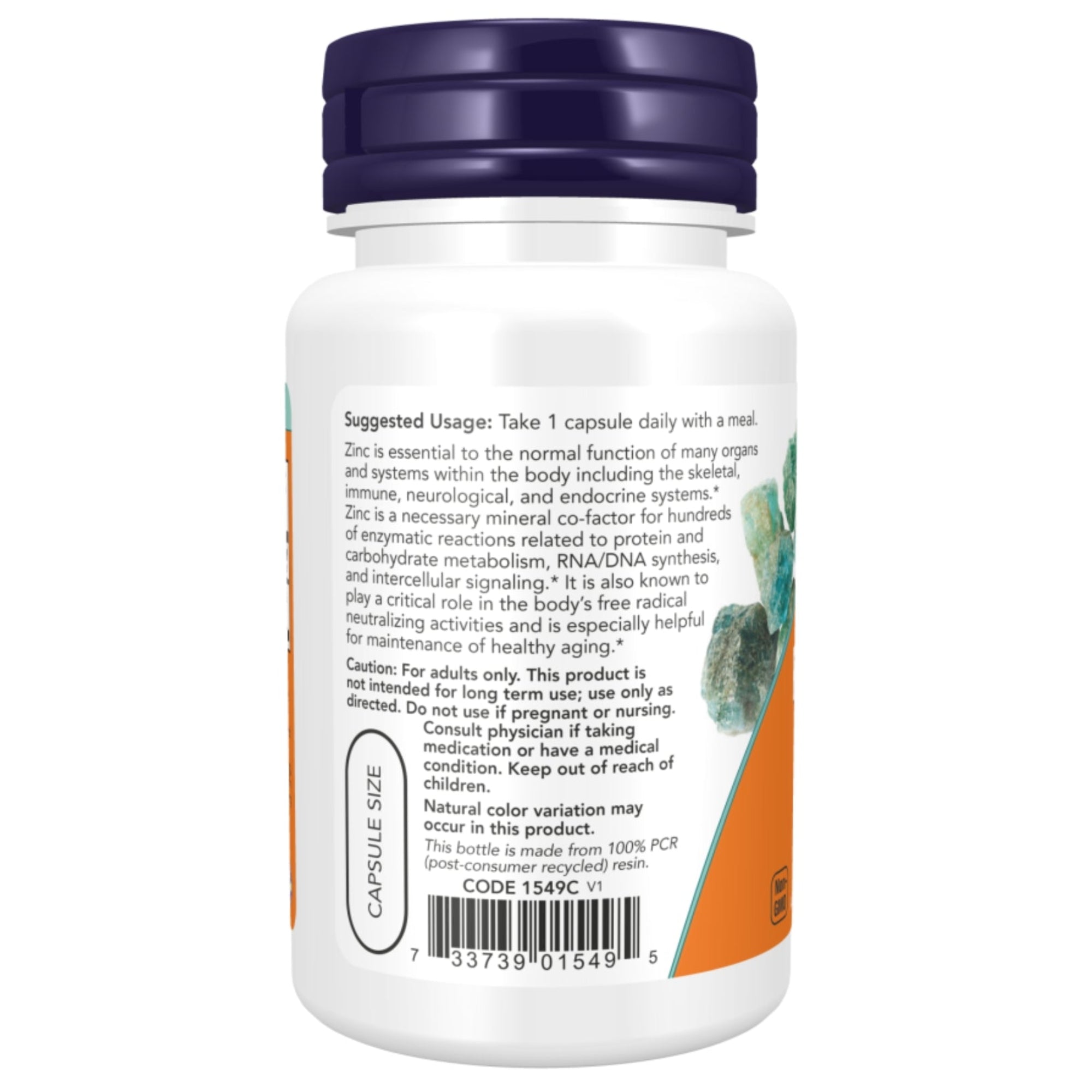 Zinkpicolinat (50 mg Zinkpicolinat) | 120 Kapseln | NOW Foods