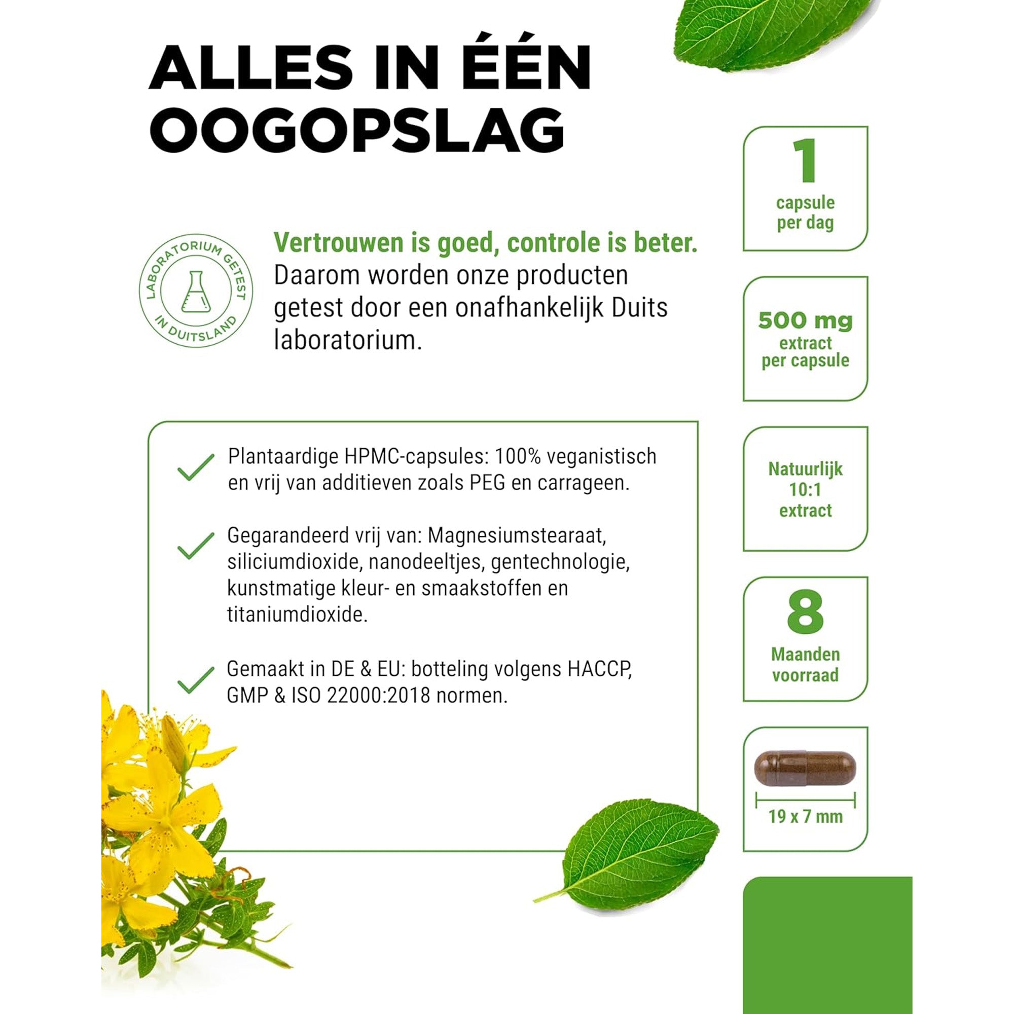 Voordelen van Sint-Janskruid extract - ondersteuning van welzijn en balans