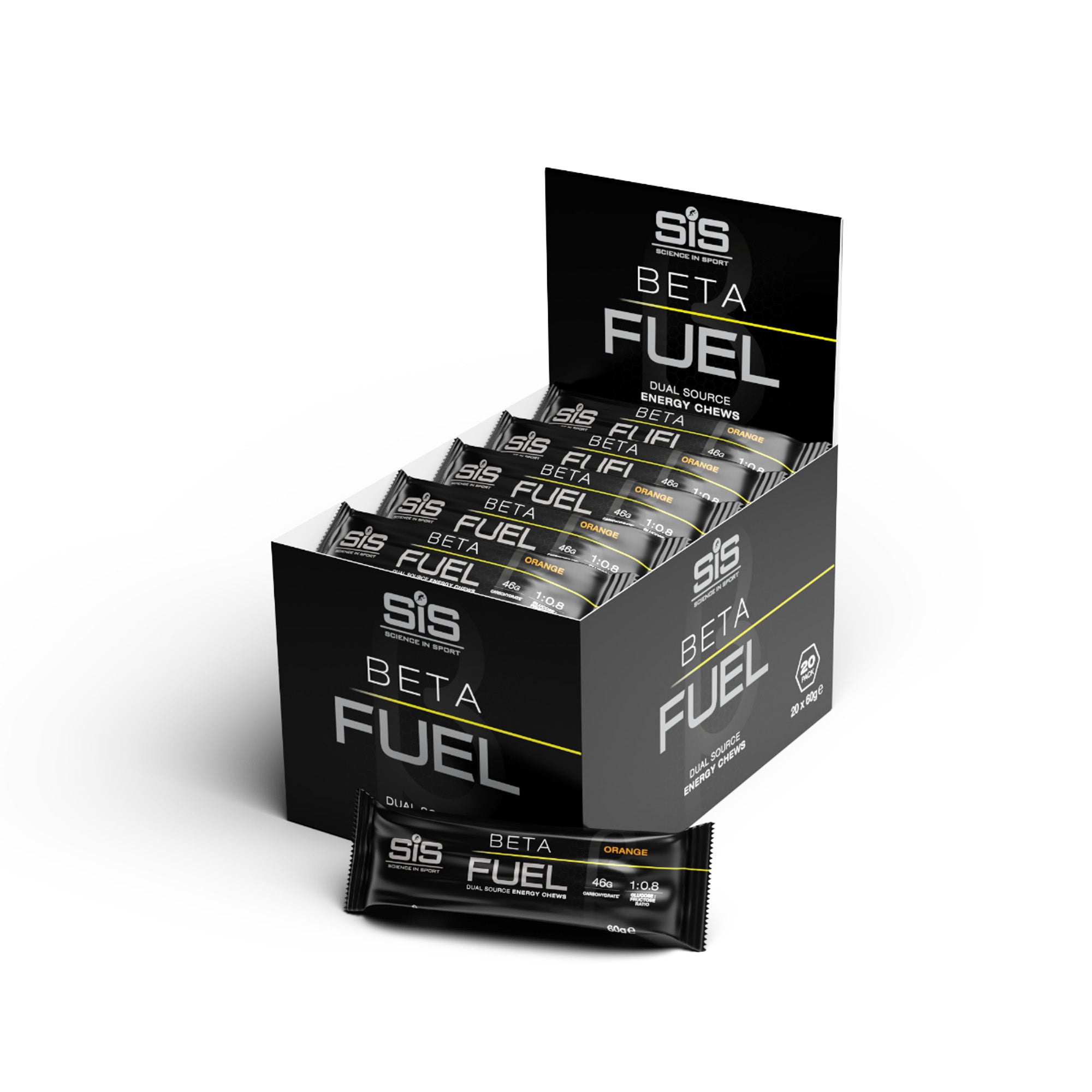 SiS Beta Fuel Energy Chew Bar 60 gram - Mixpack