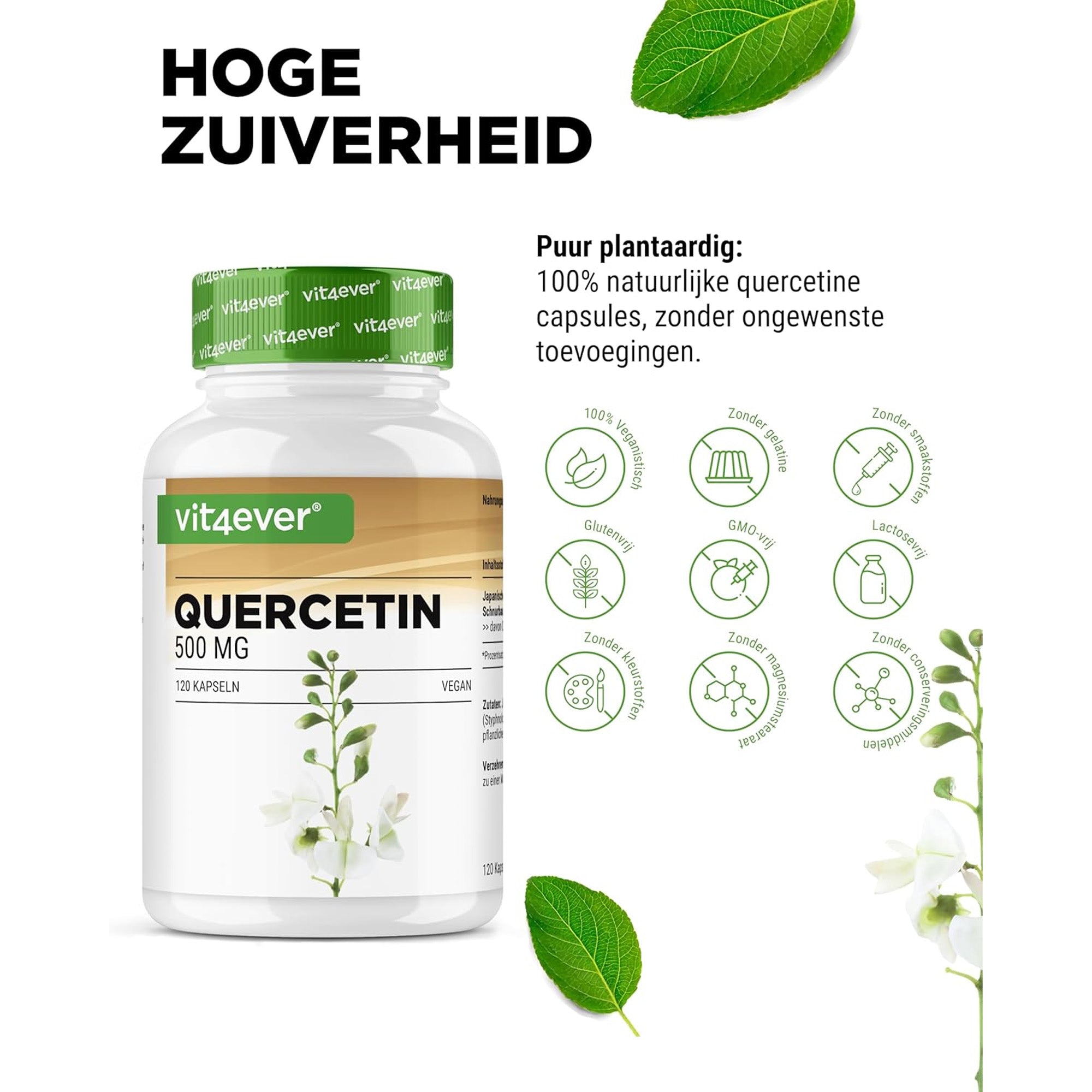 quercetine kopen – puur plantaardig en 100% vegan