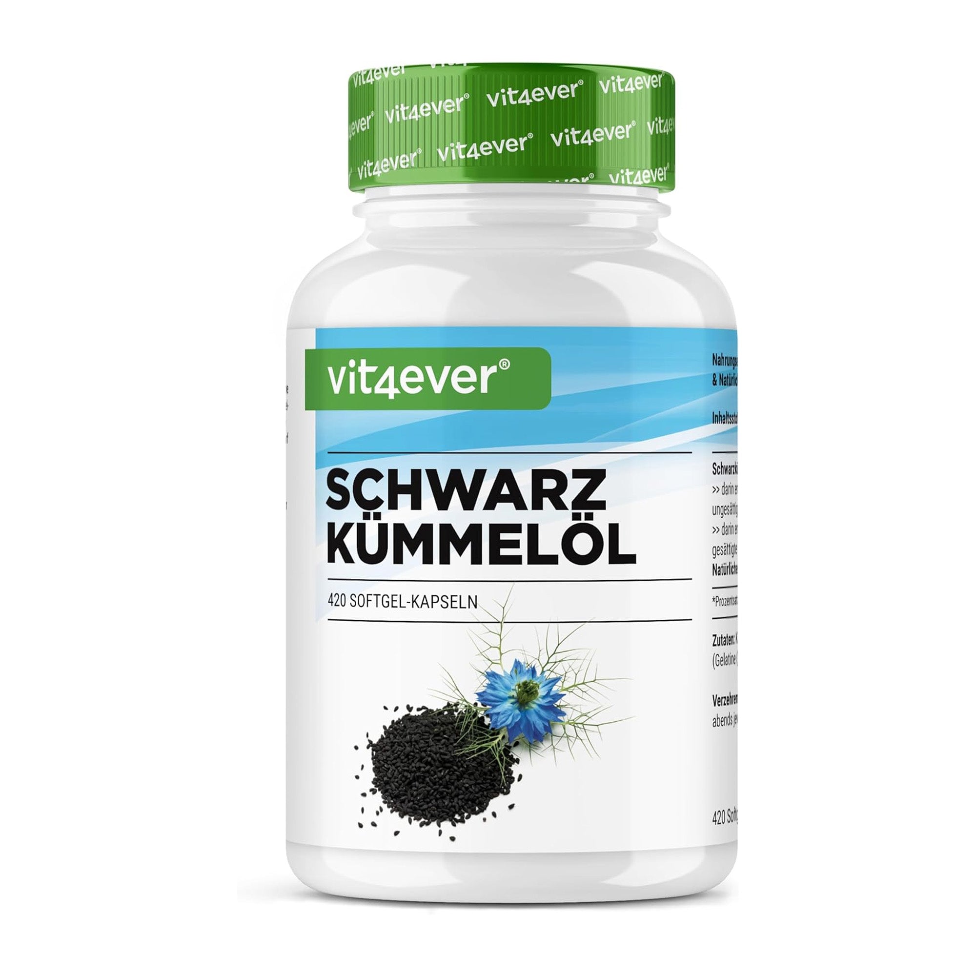 vit4ever zwarte komijn olie