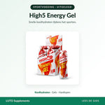 High5 Energy Gel verpakking en sachet