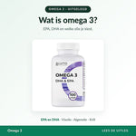 Omega 3 DHA en EPA visolie van LUTO Supplements, bron van EPA en DHA