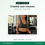 Vrouw doet krachttraining met halters - creatine voor vrouwen uitgelegd