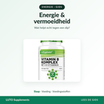 Vitamine B-complex als onderdeel van een energieke dagelijkse routine