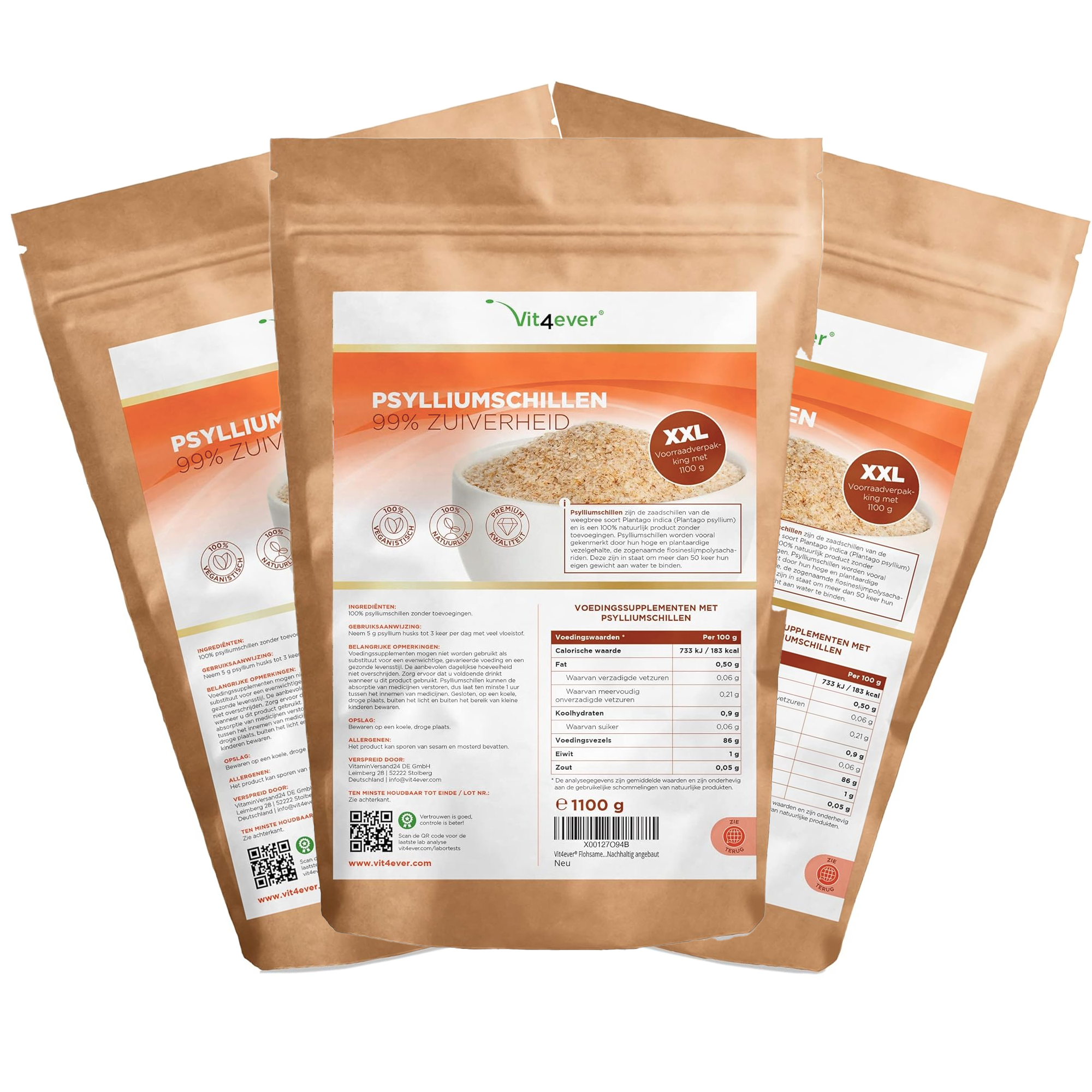 Wat zijn psylliumvezels en hoe veel per dag?