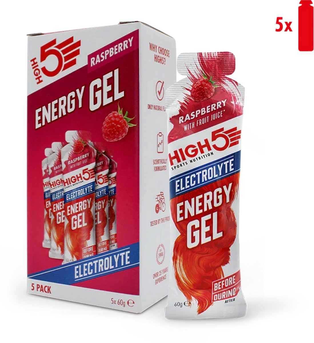 Energie-Gel-Elektrolyt 60 g | HIGH5