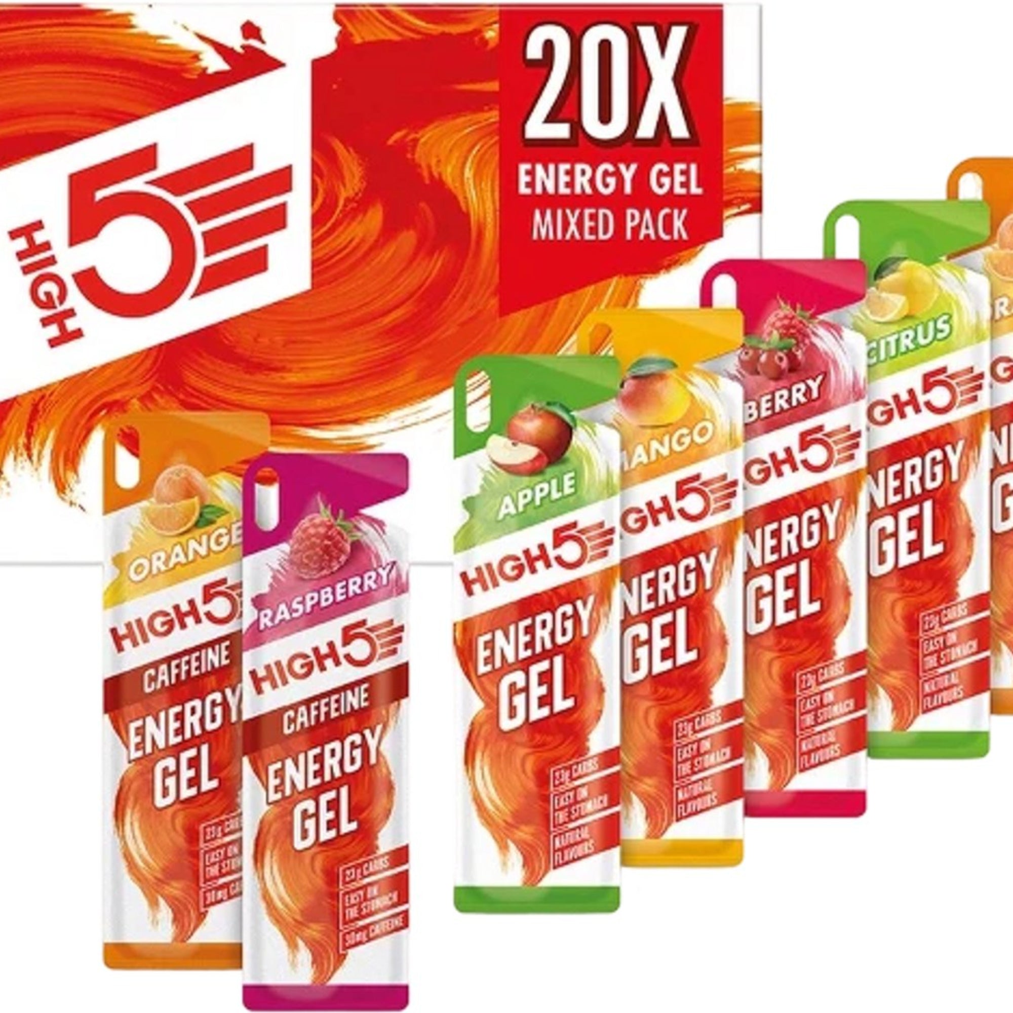 Energy Gel 40g | 23 g koolhydraten in 2:1-verhouding | HIGH5