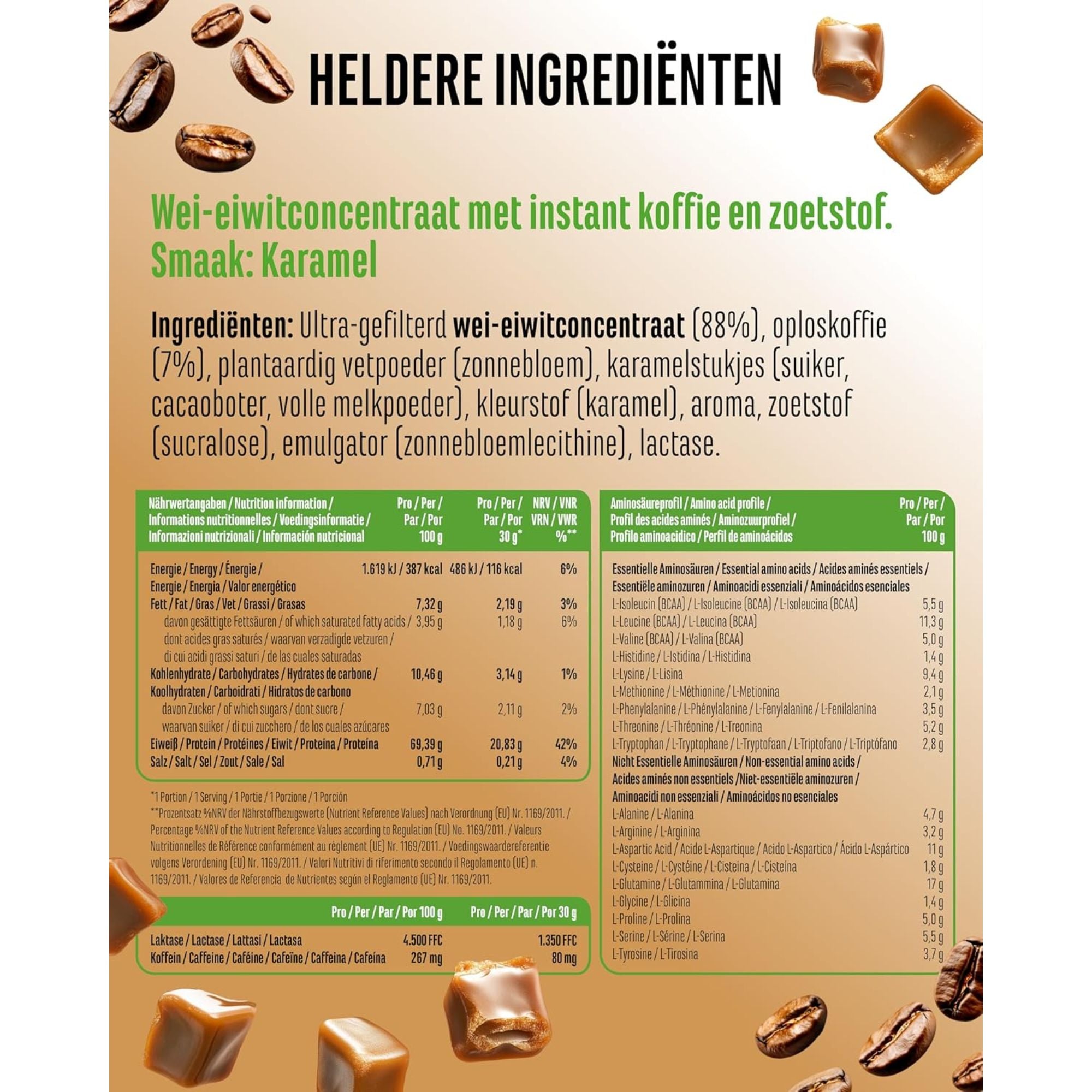 Barista Whey Caramel 908g | Vit4ever