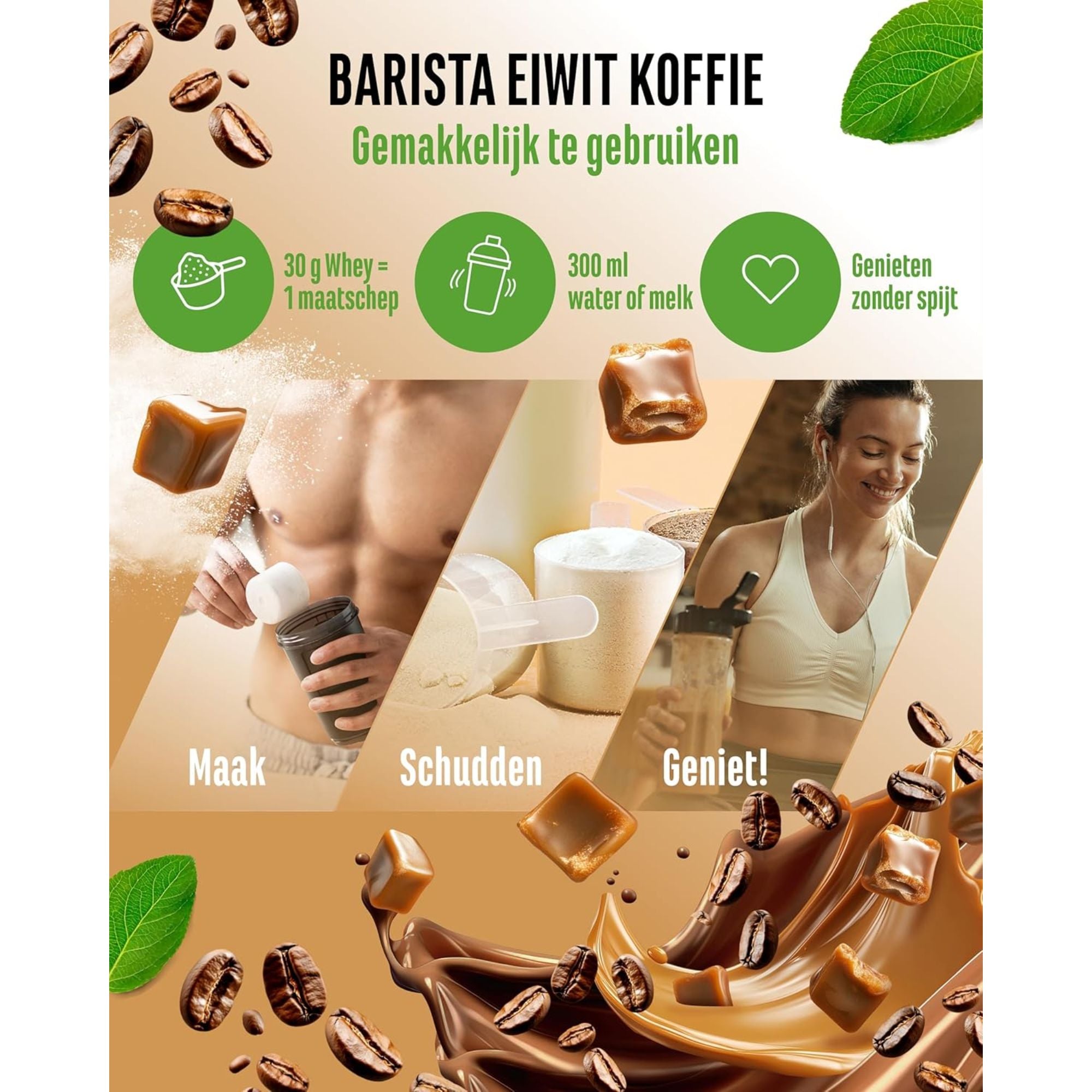 Barista Whey Caramel 908g | Vit4ever