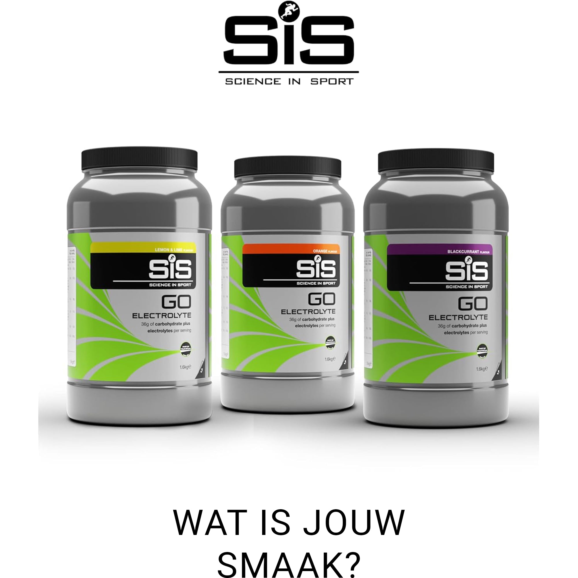 SiS Go Electrolyte | Elektrolyten + Koolhydraten | Lemon