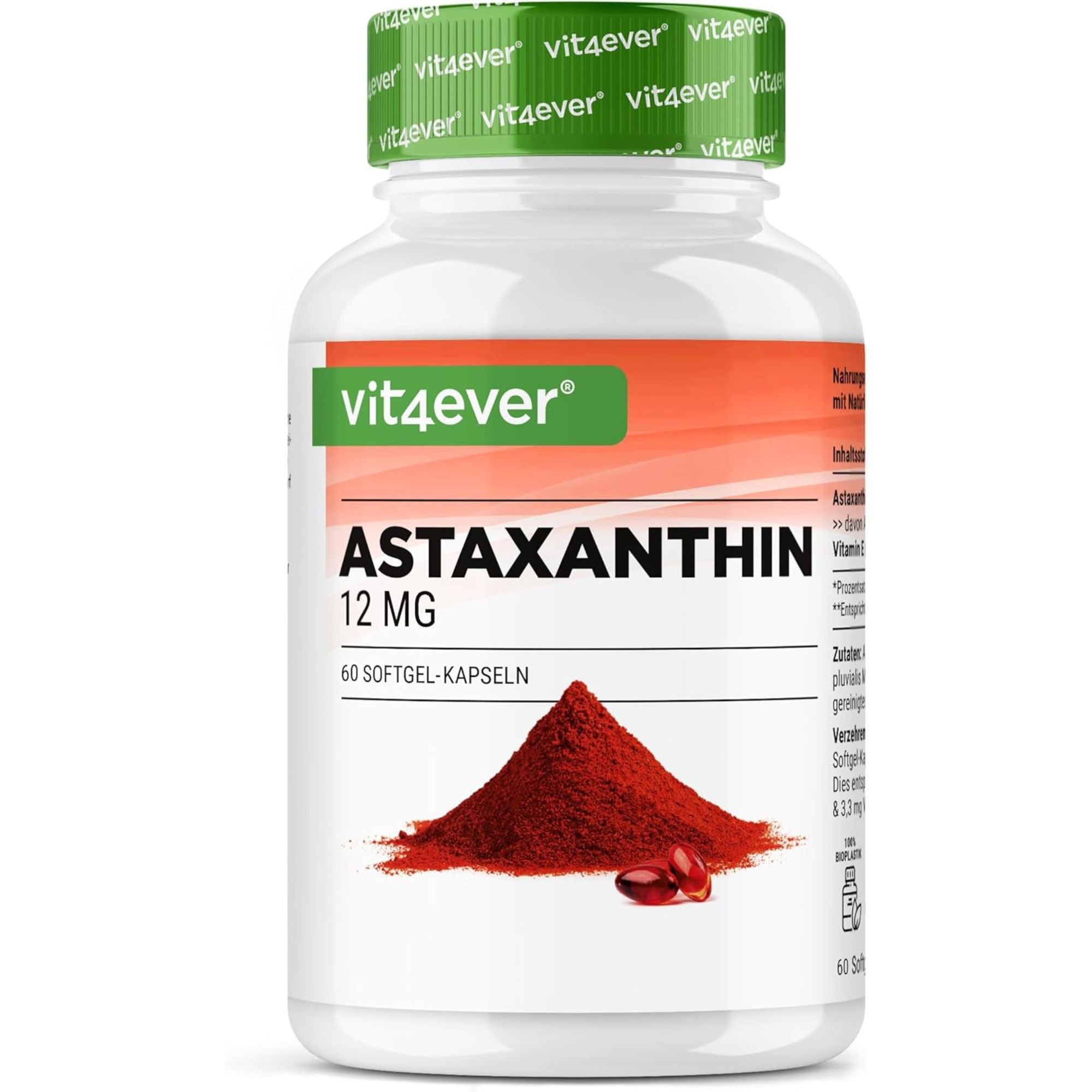 Astaxanthine 12mg | Vit4ever