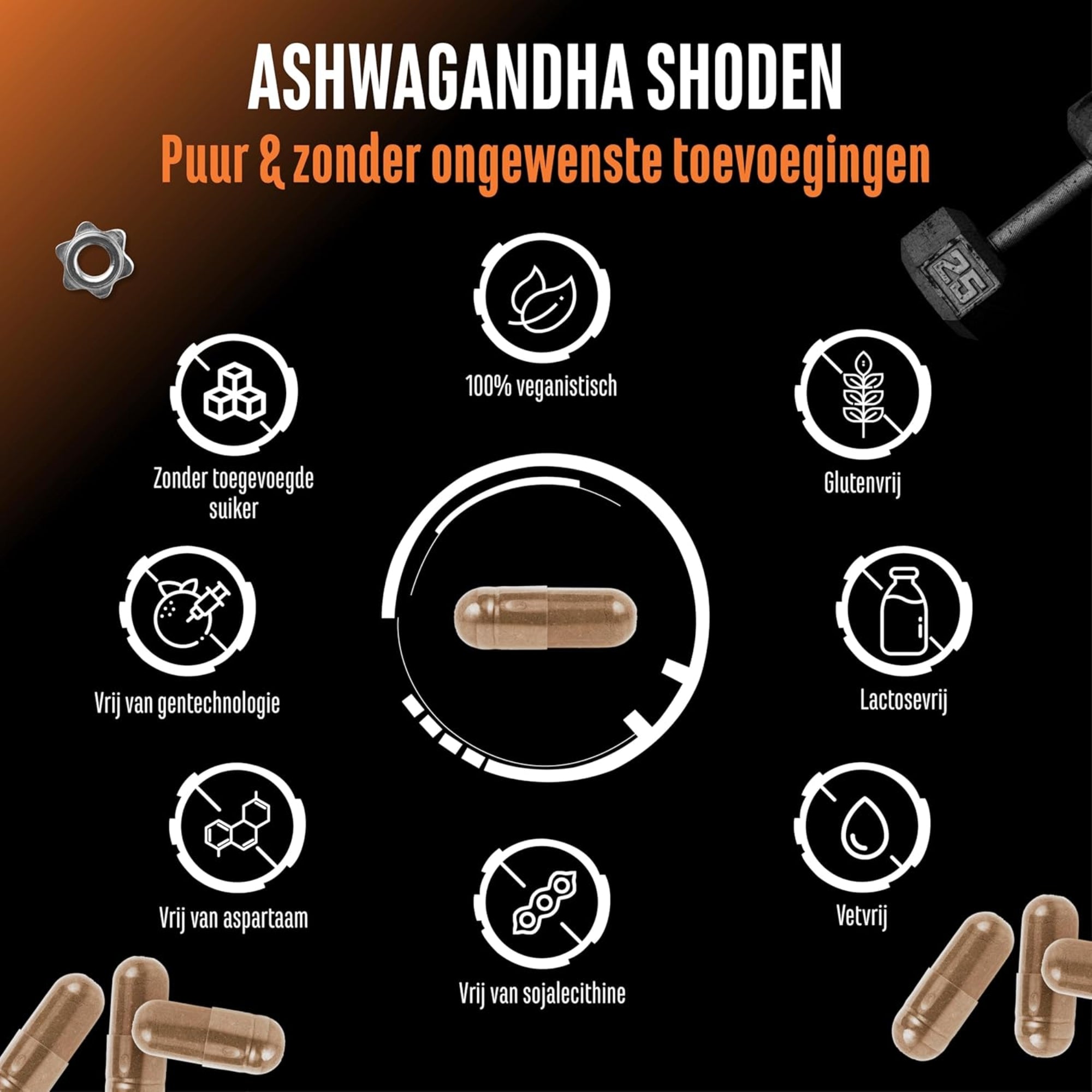 Ashwagandha Shoden 35% Withanoliden | 60 Capsules | GEN