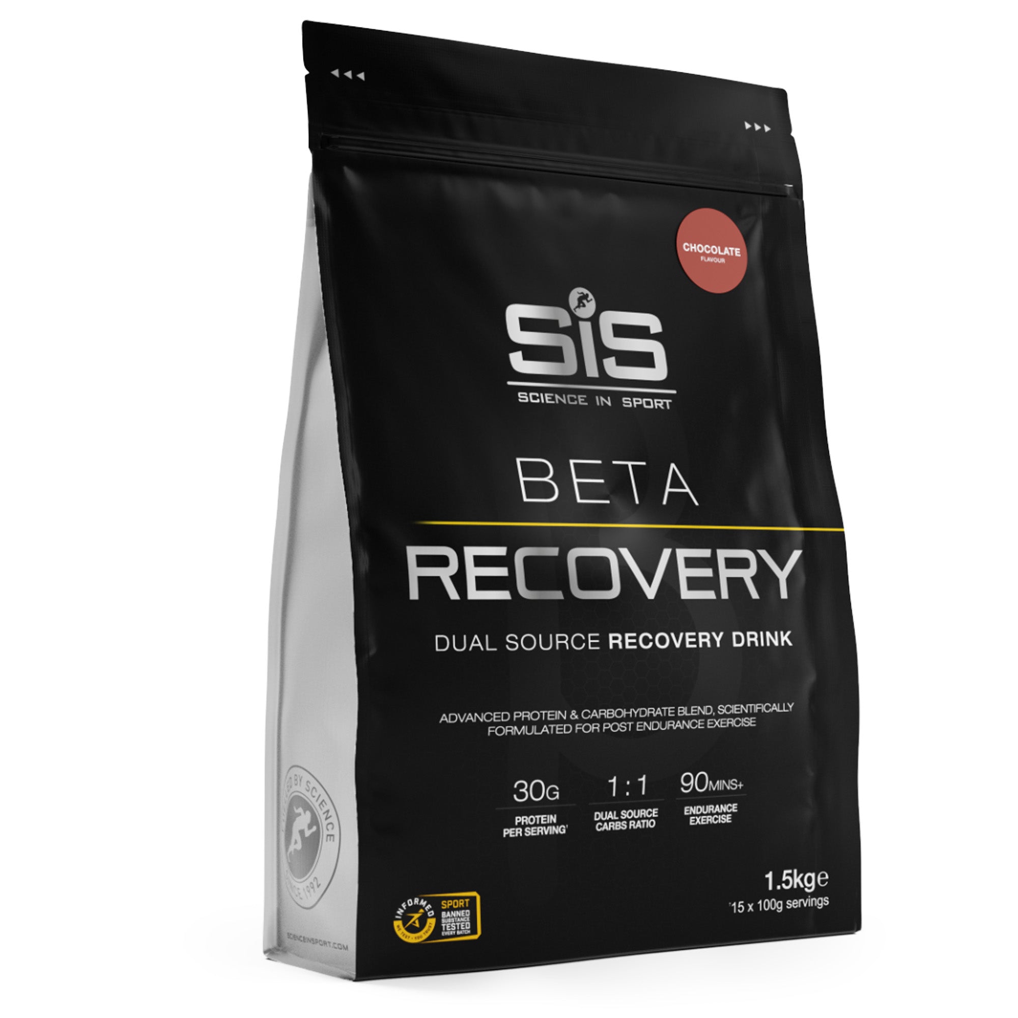 SIS BETA Recovery chocolade 1,5kg