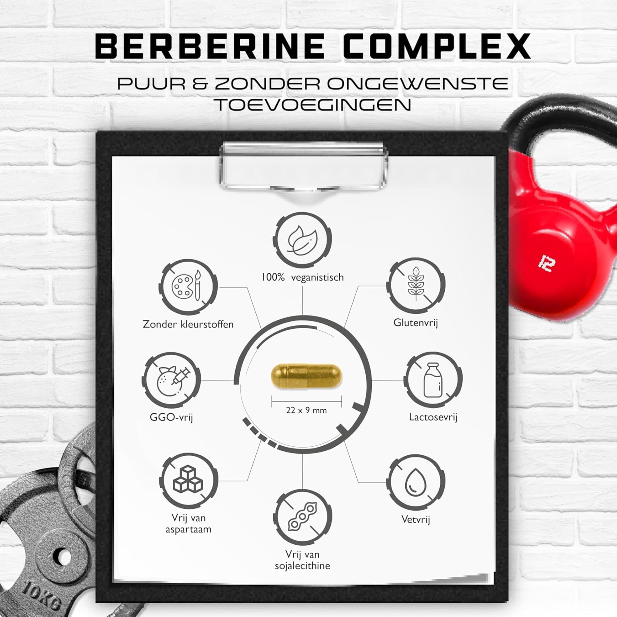 Berberine Complex (Berberine GDA Complex) 500mg | 120 capsules | German Elite Nutrition