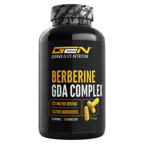 Berberine Complex (Berberine GDA Complex) 500mg | 120 capsules | German Elite Nutrition