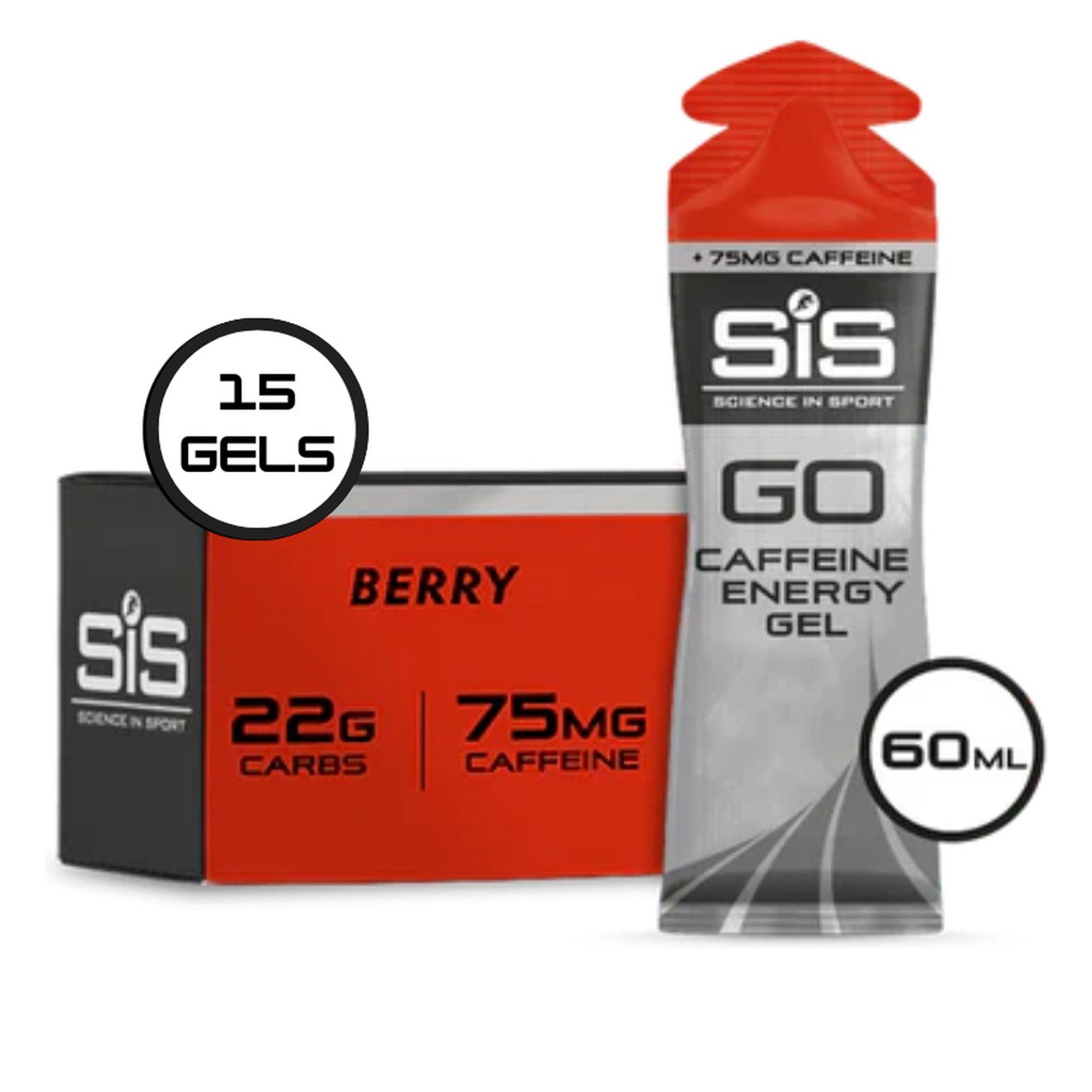 SiS Go Isotonic Energygel + Cafeïne