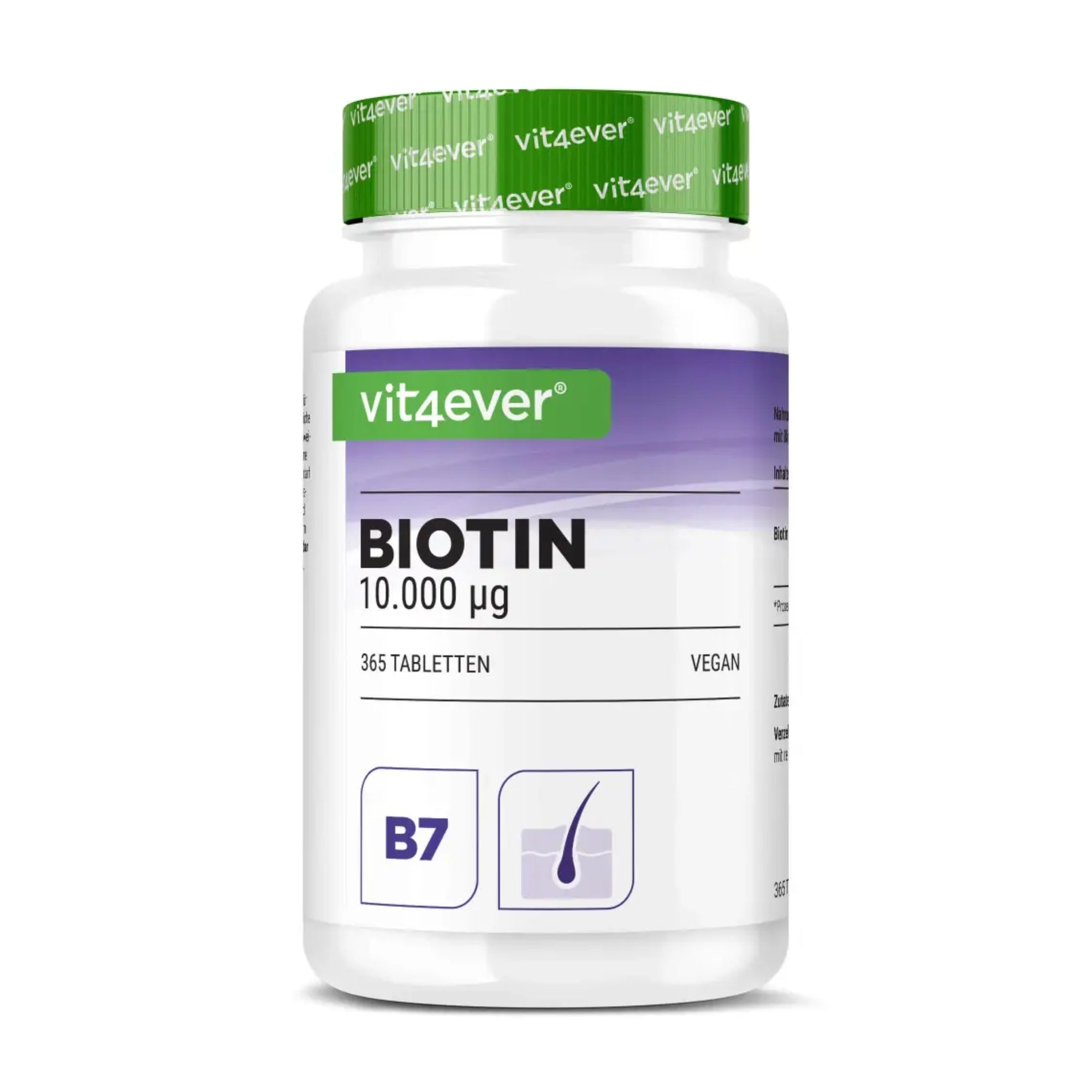 Biotine 10.000mcg | 365 tabletten | Vit4ever