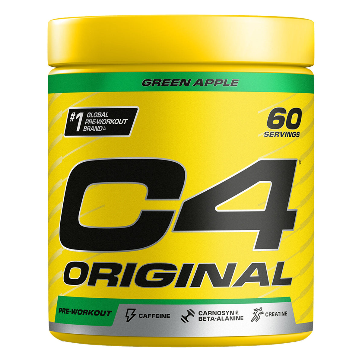 C4 Original Pre-Workout Green Apple - 408 Gram - Cellucor