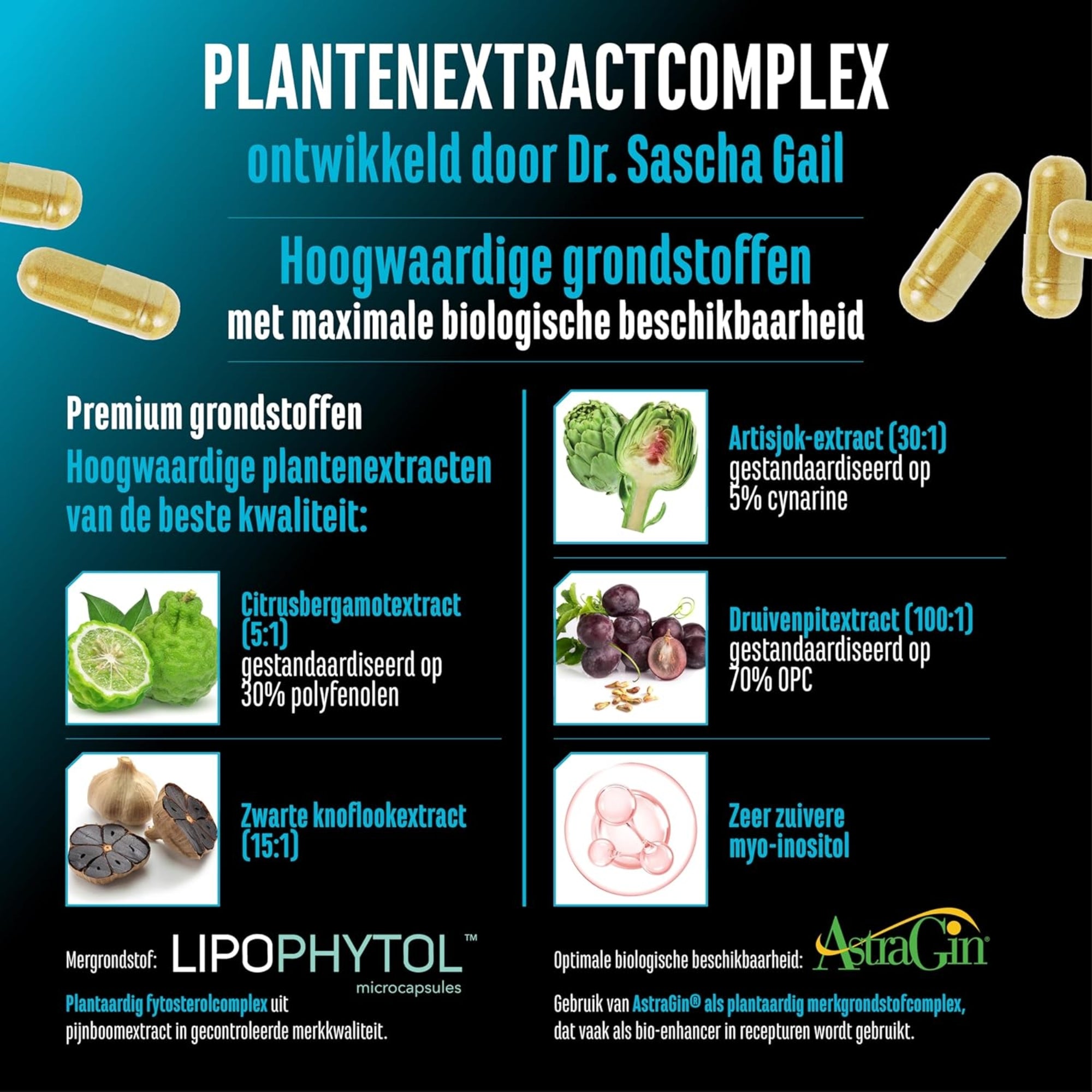 Cholesterin Control | 180 capsules | German Elite Nutrition