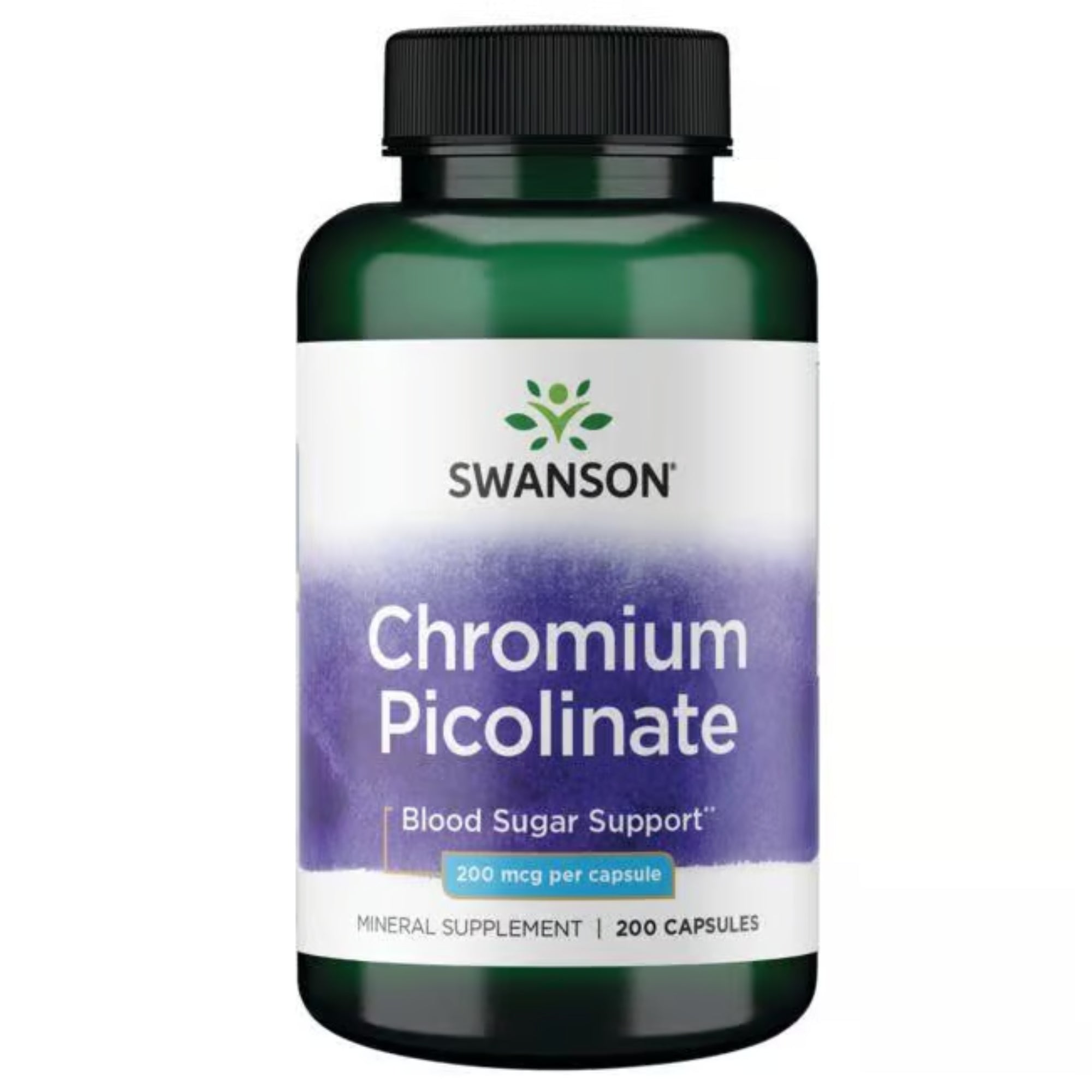 Chroom Picolinaat 200 mcg | 100 of 200 capsules | Swanson