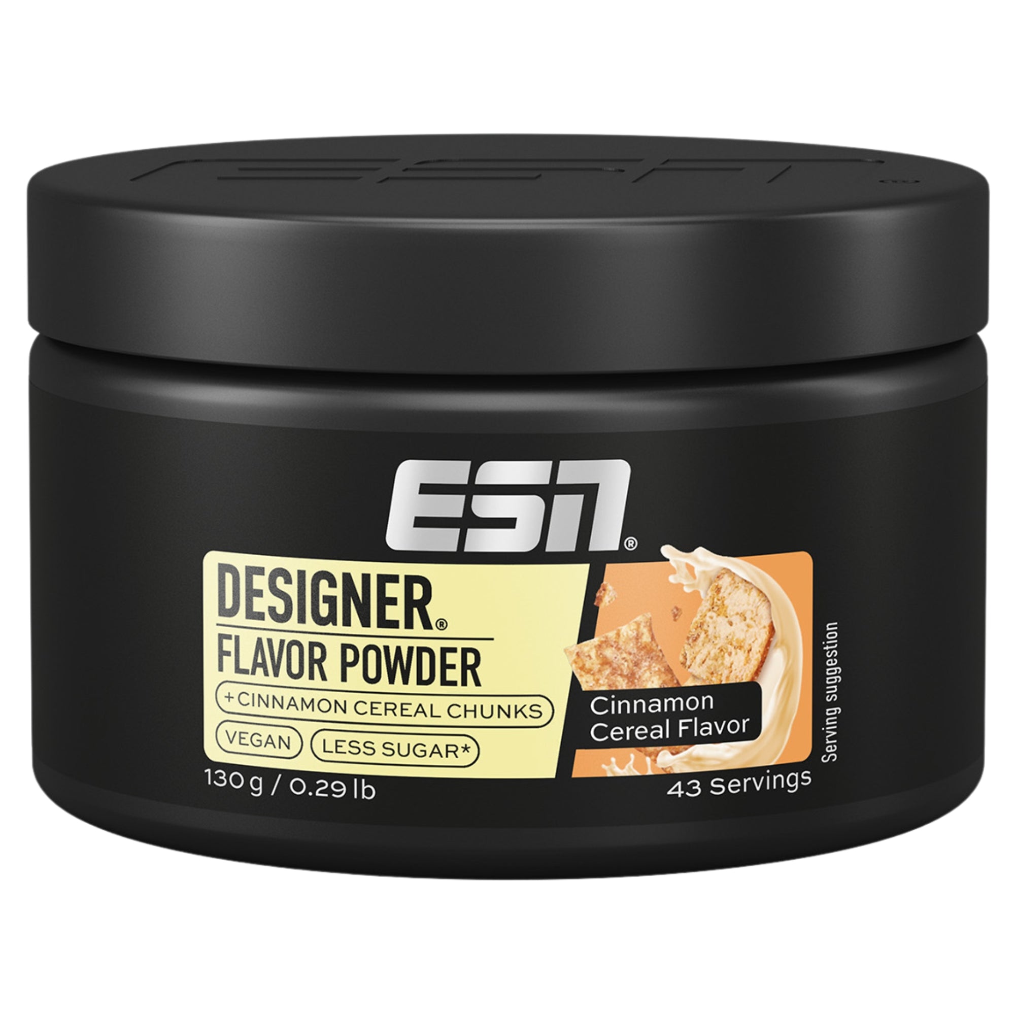 ESN Designer Flavor Powder Cinnamon Cereal | 130g | 43 Porties