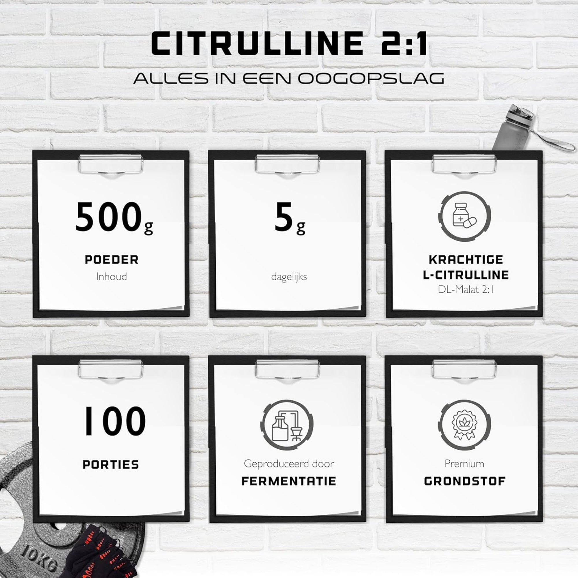 Citrulline DL-Malaat samenstelling