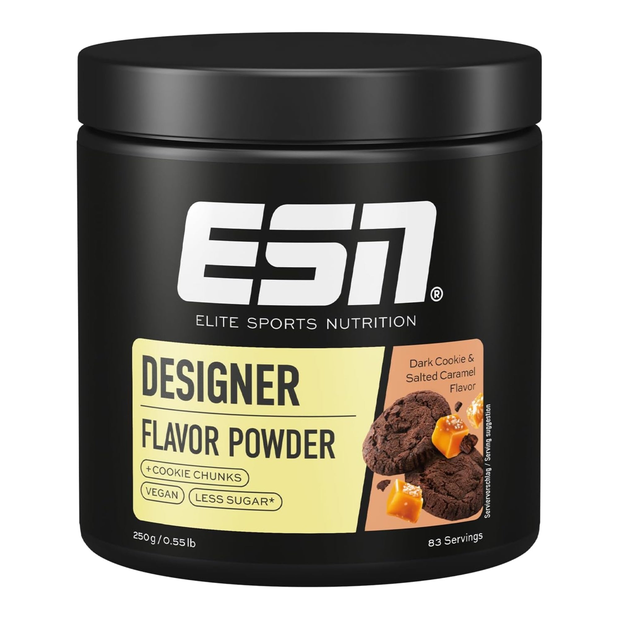 Dark Cookie & Salted Caramel Flavor Powder ESN