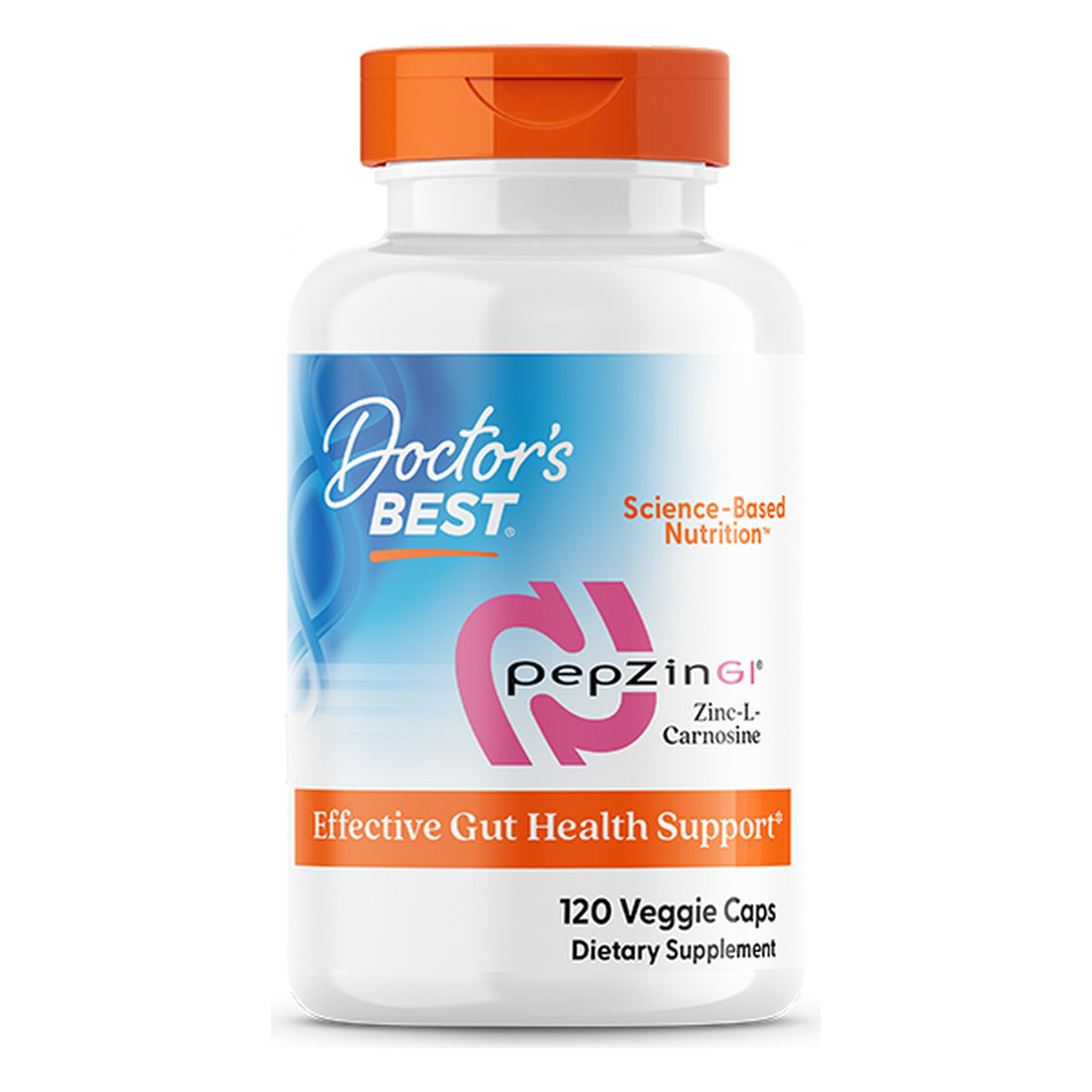 PepZin GI Zink-L-Carnosine 75mg - 120 Capsules - Doctor's Best