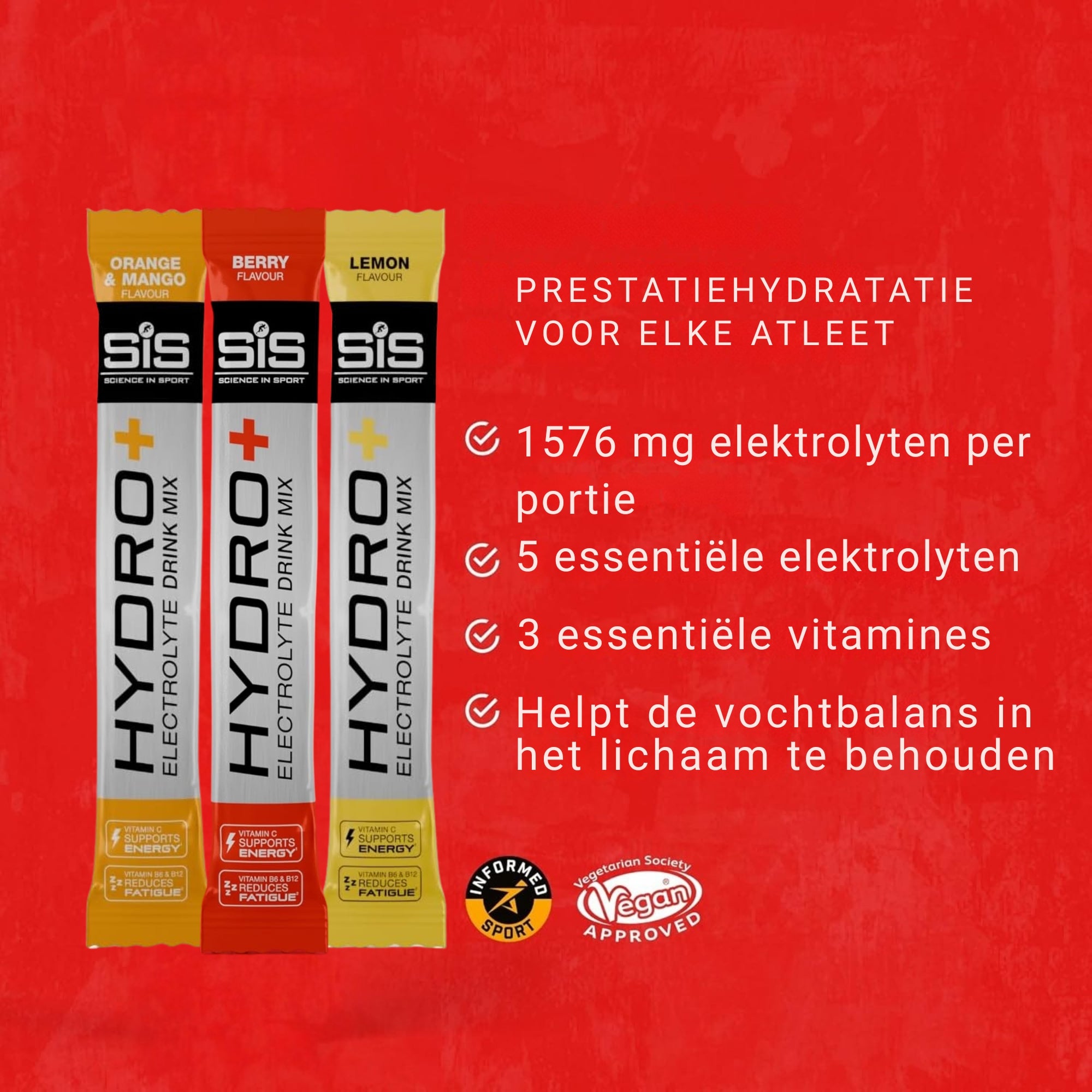 SiS Hydro Drink Mix | Elektrolyte | 6er- oder 20er-Packung