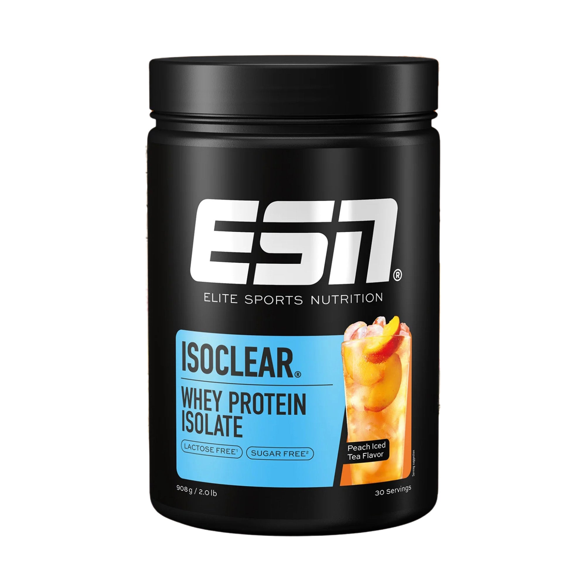 Peach Iced Tea ESN Whey Proteine Isolate Isoclear 30 Servings