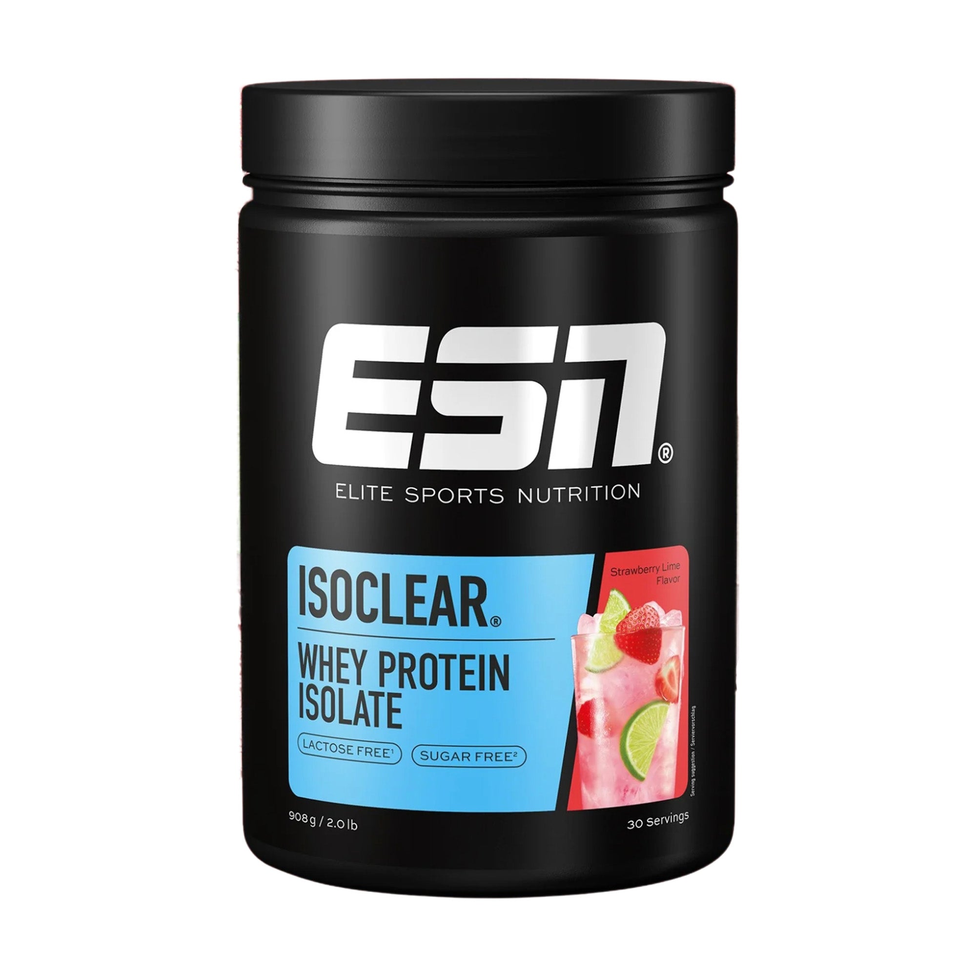 Strawberry Lime ESN Whey Proteine Isolate Isoclear 30 Servings