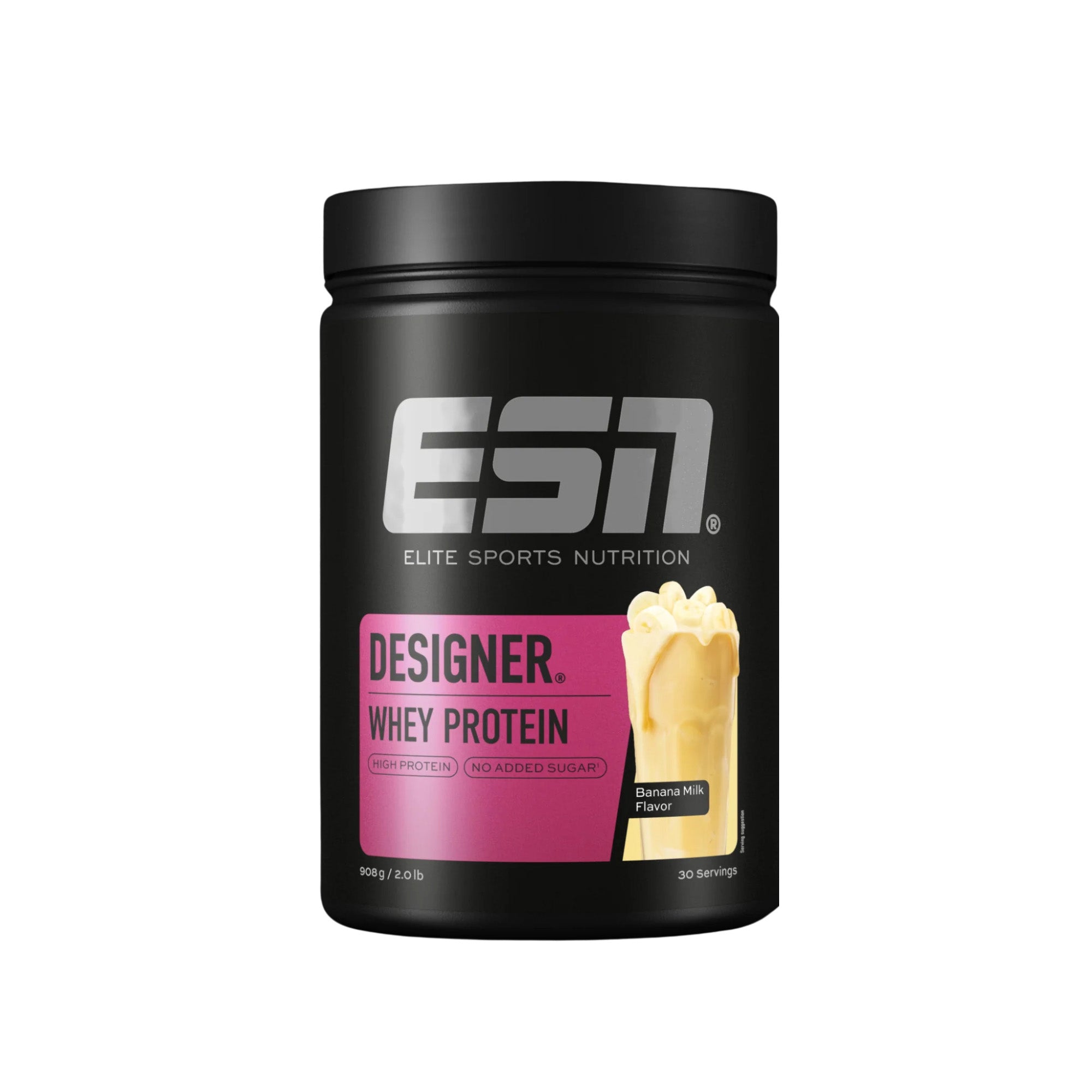 Banana Milk ESN Whey Protein Designer 908g 30 Servings