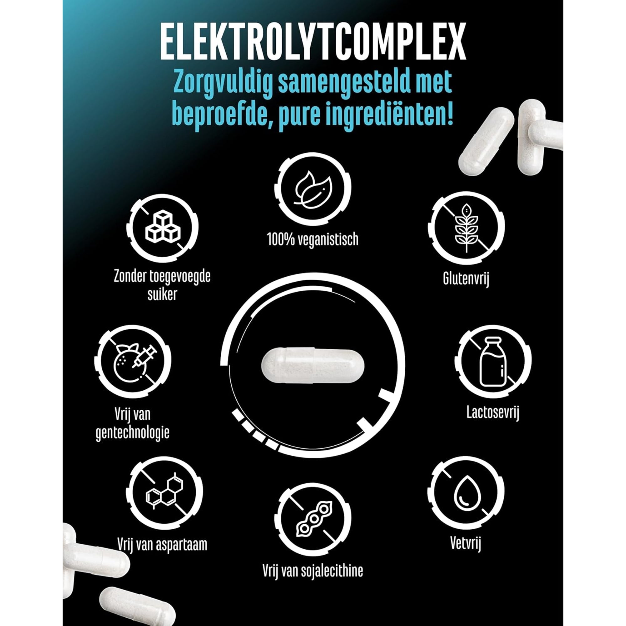Elektrolyten Complex Plus | 300 Capsules | German Elite Nutrition