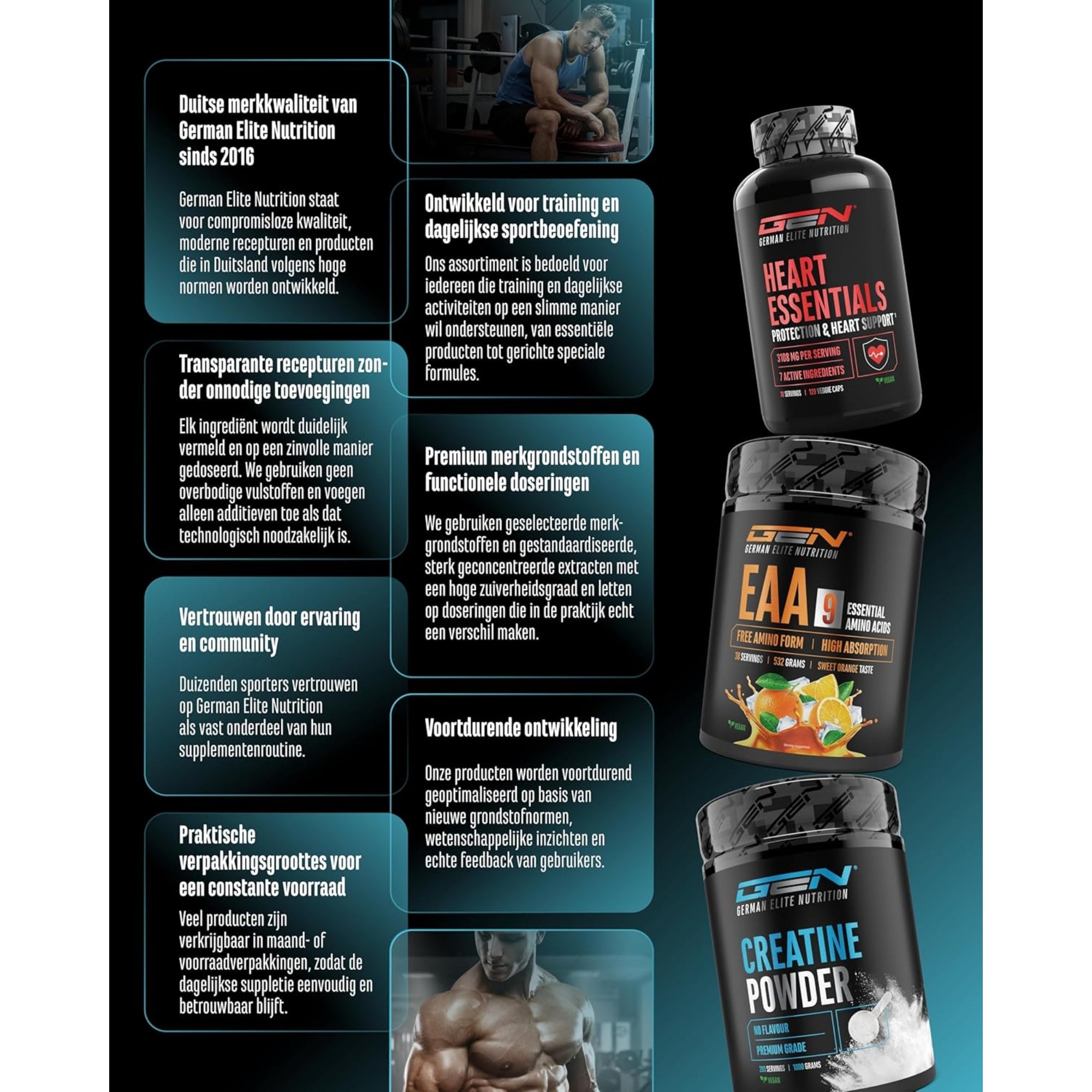 Elektrolyten Complex Plus | 300 Capsules | German Elite Nutrition