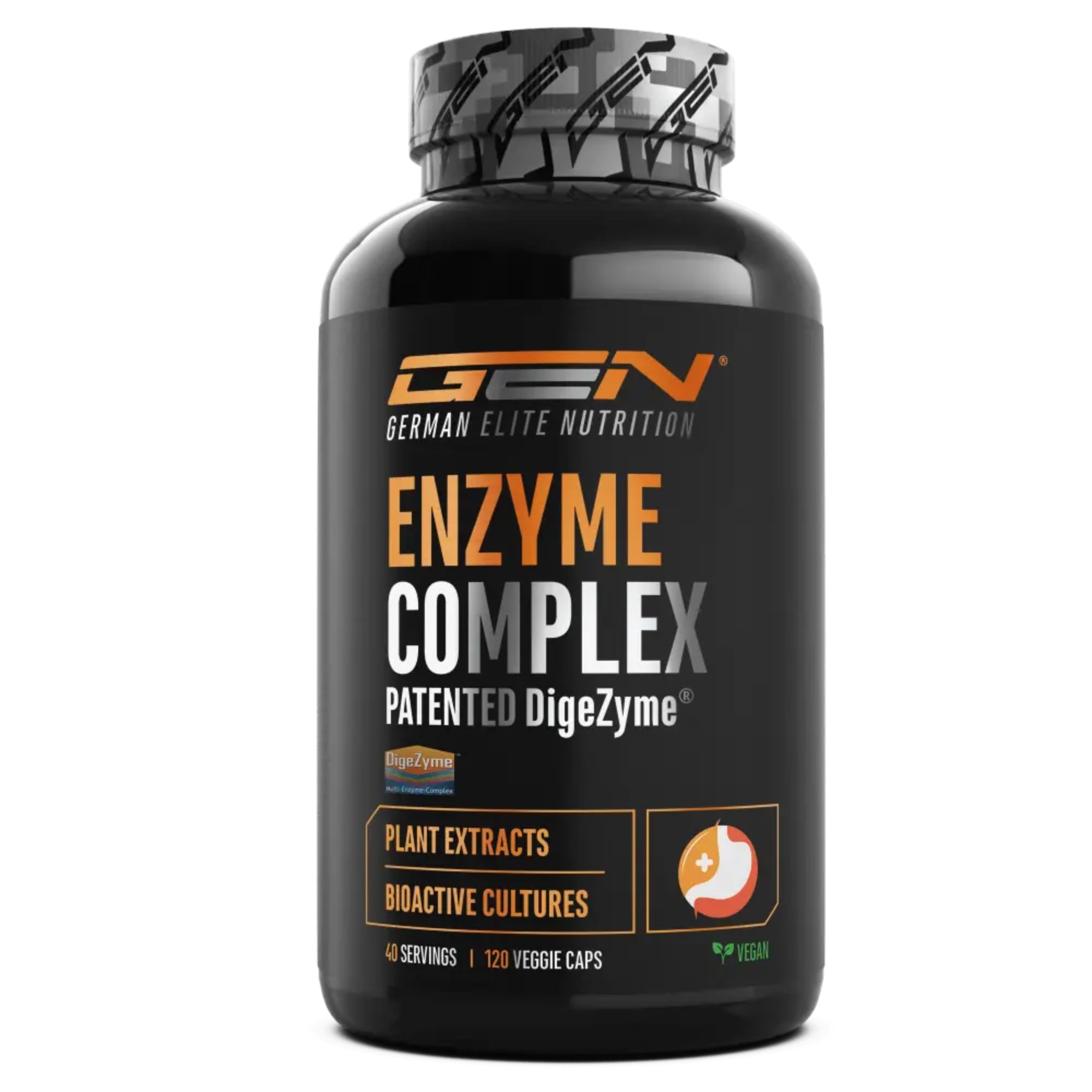 Enzyme Complex (DigeZyme®, probiotica & plantenextracten) | 120 capsules | German Elite Nutrition