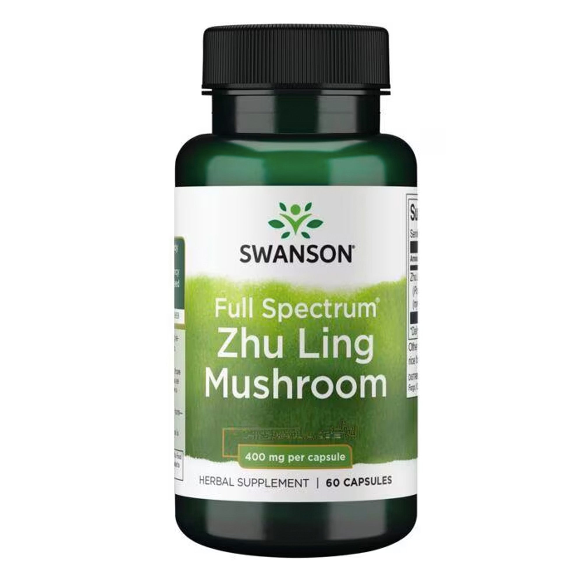 Zhu Ling Mushroom 400mg | 60 capsules | Swanson