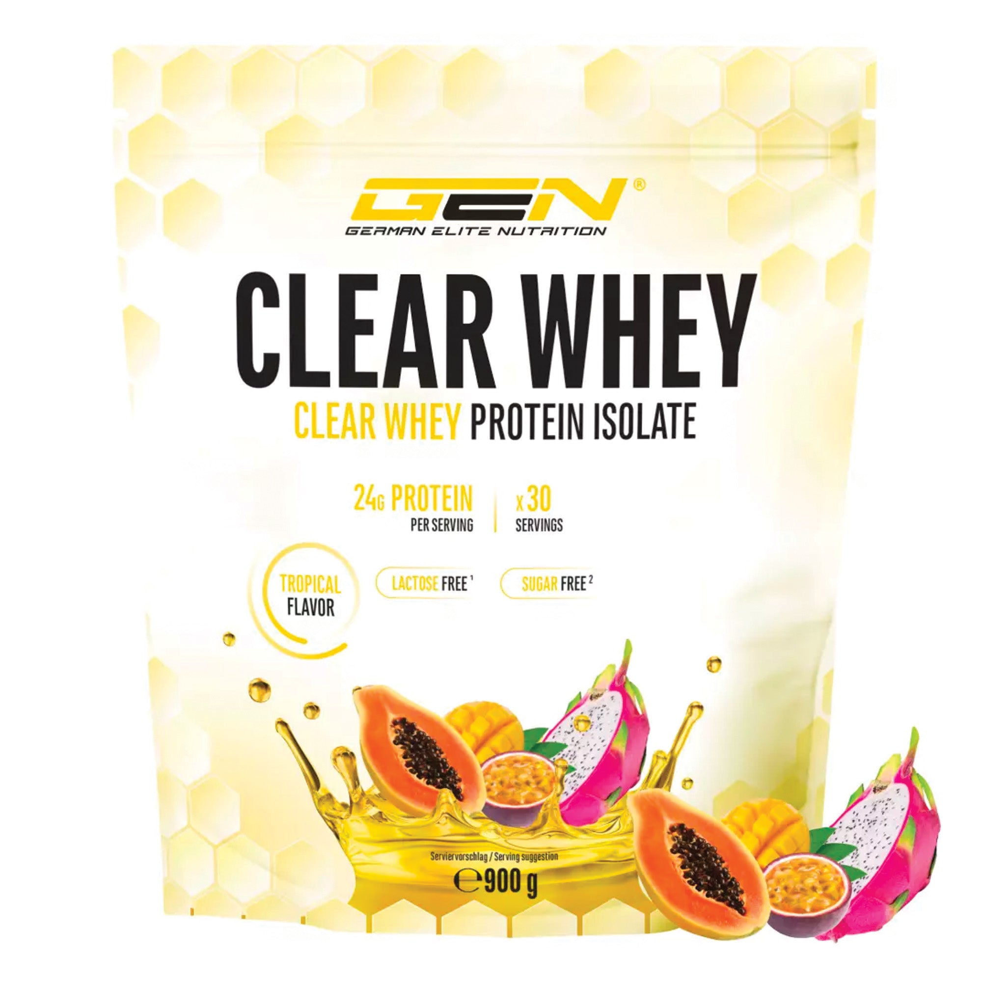 Clear Whey Protein Isolate 900g | German Elite Nutrition