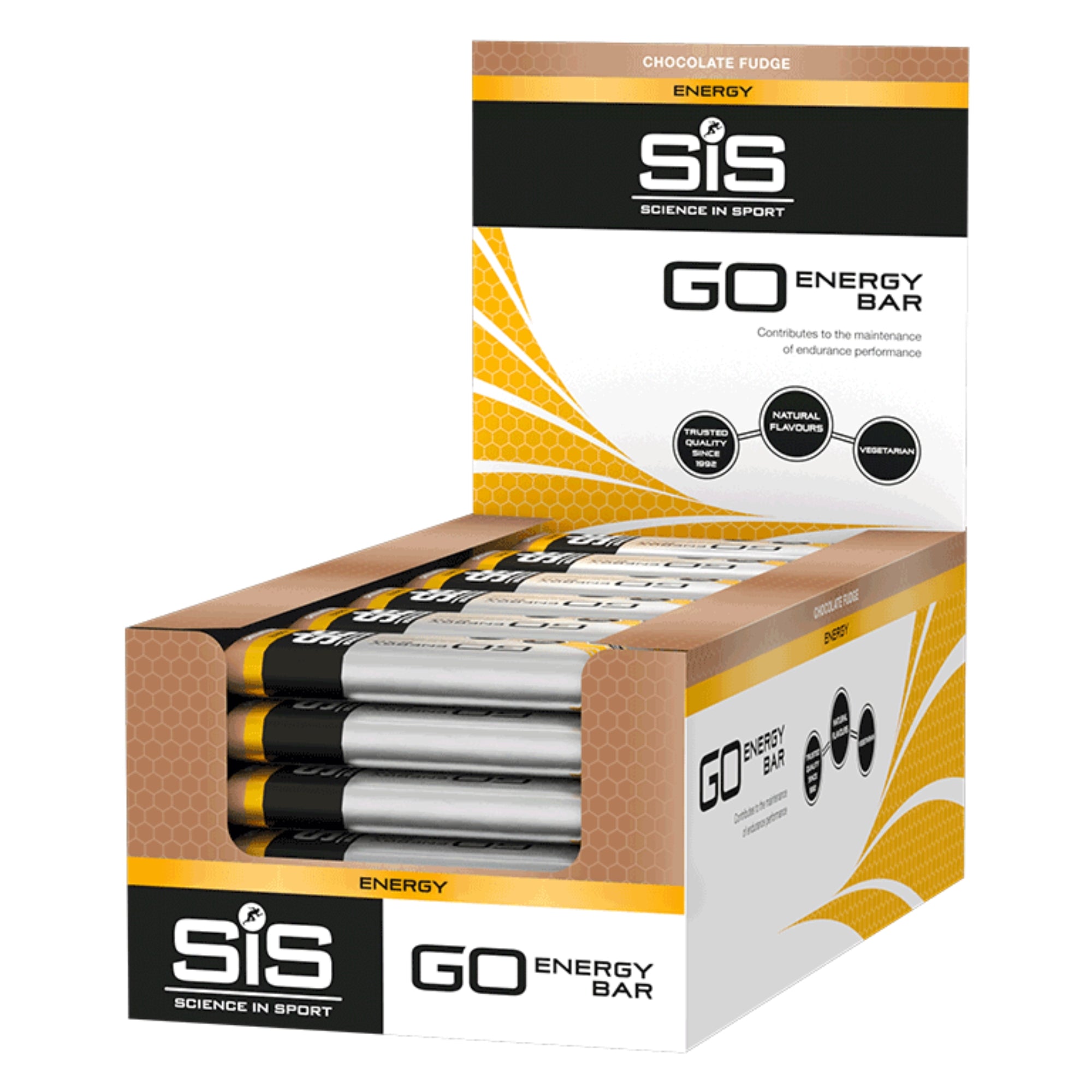 SiS GO Energy Bar | 25 g koolhydraten per reep | 30 stuks
