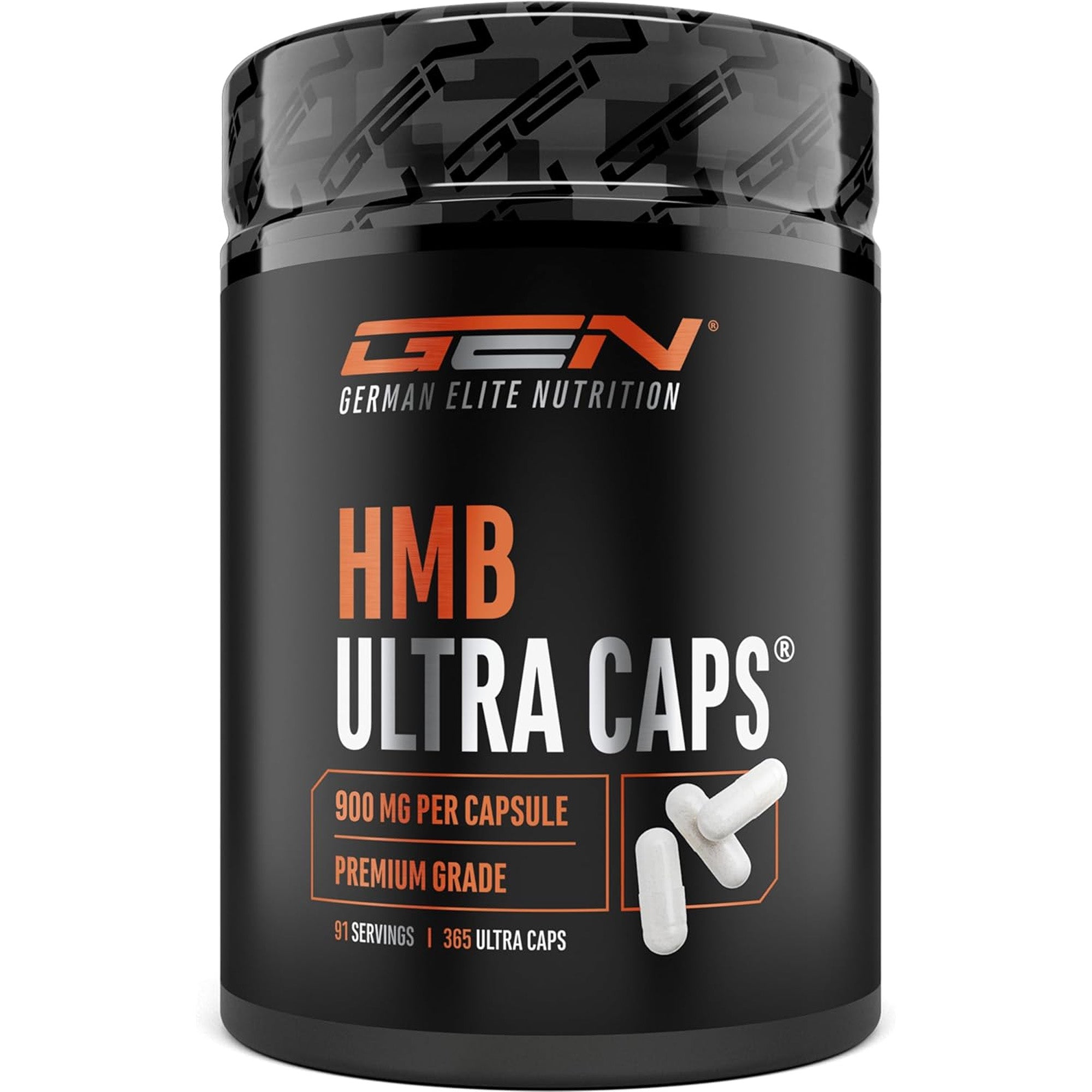 HMB Ultra Caps | 365 Capsules | GEN