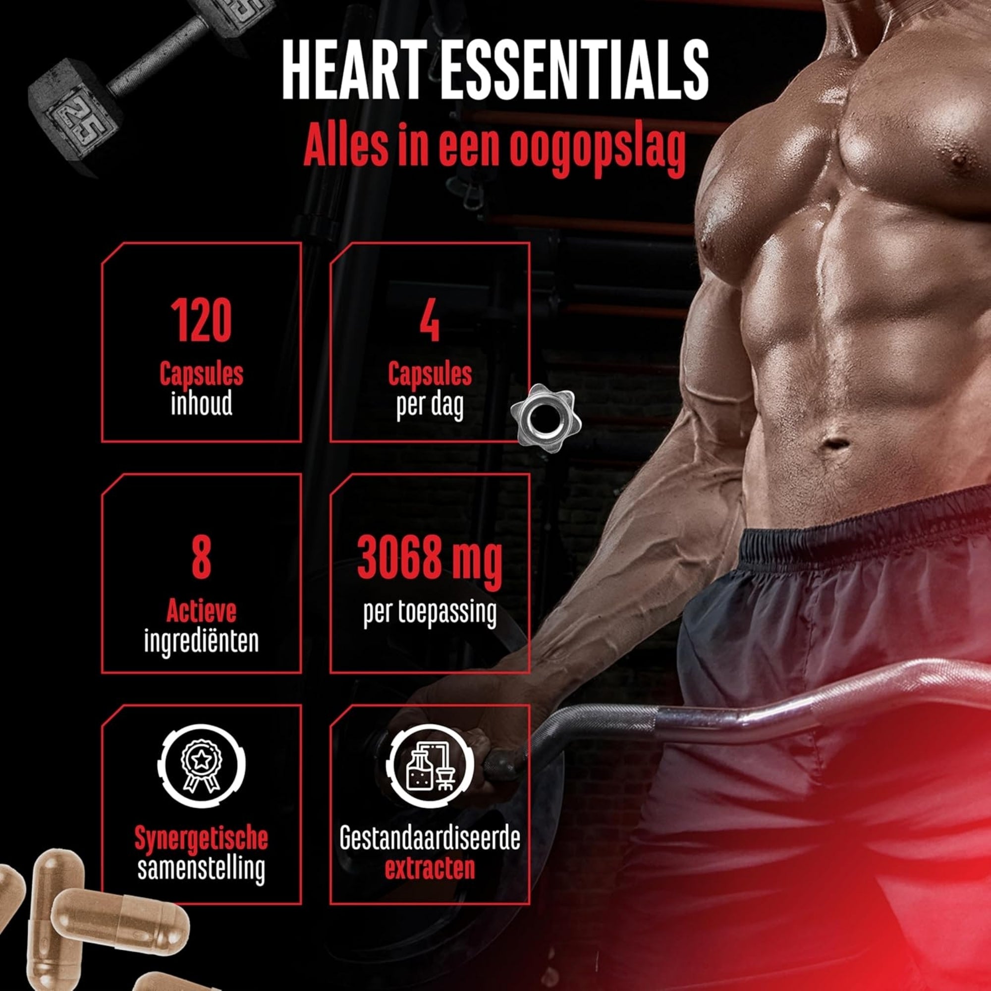 Heart Essentials | 120 Capsules | GEN