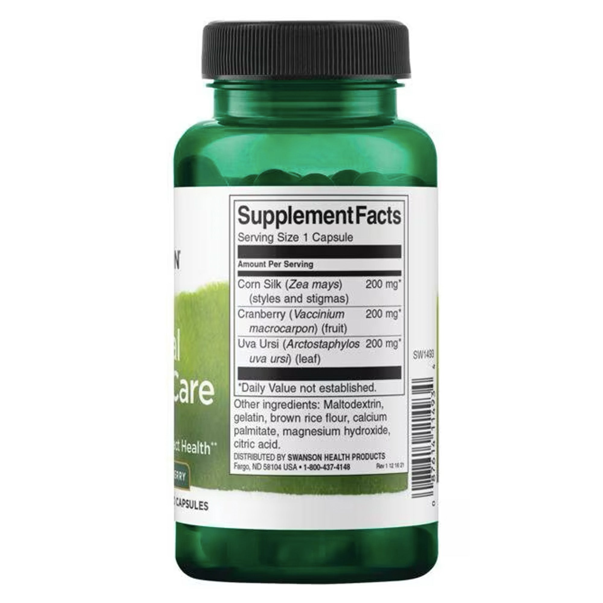 Urinewegformule  (Herbal Urinary Care) | 60 capsules | Swanson