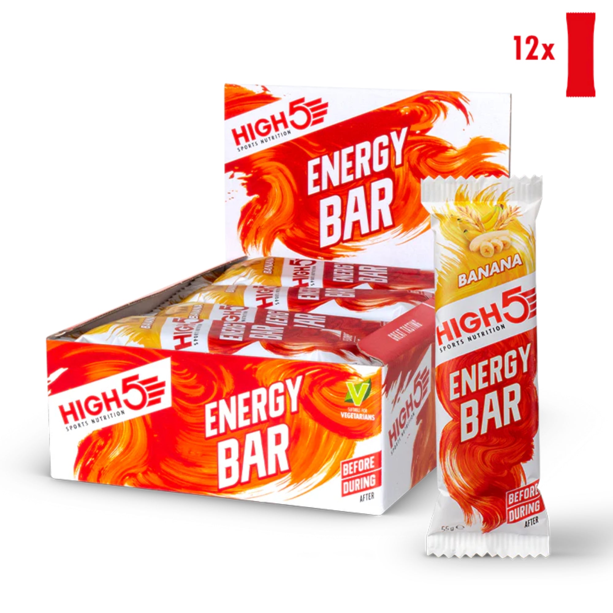 Banana high5 Energy Bar 55 gr
Energierepen