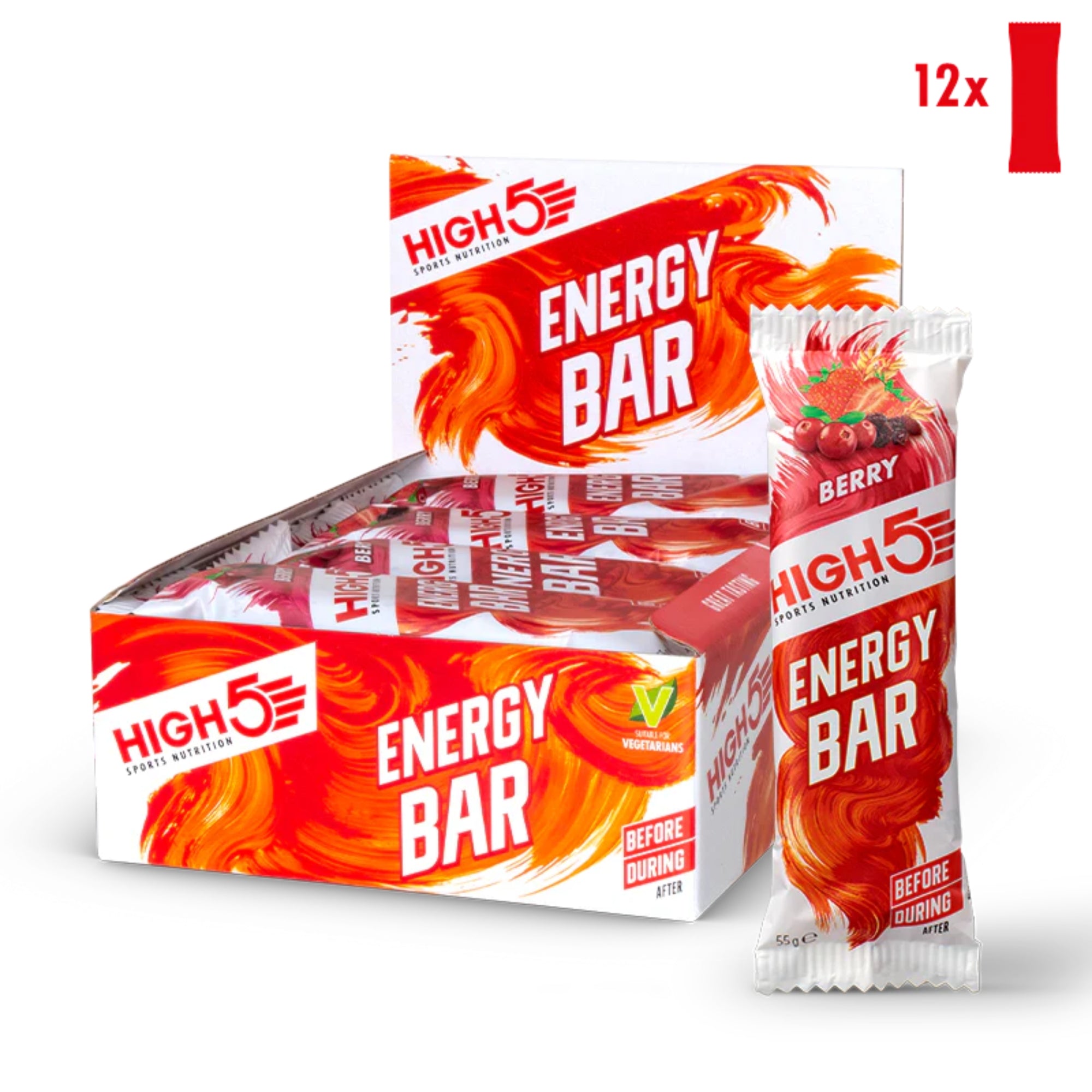 Berry high5 Energy Bar 55 gr
Energierepen