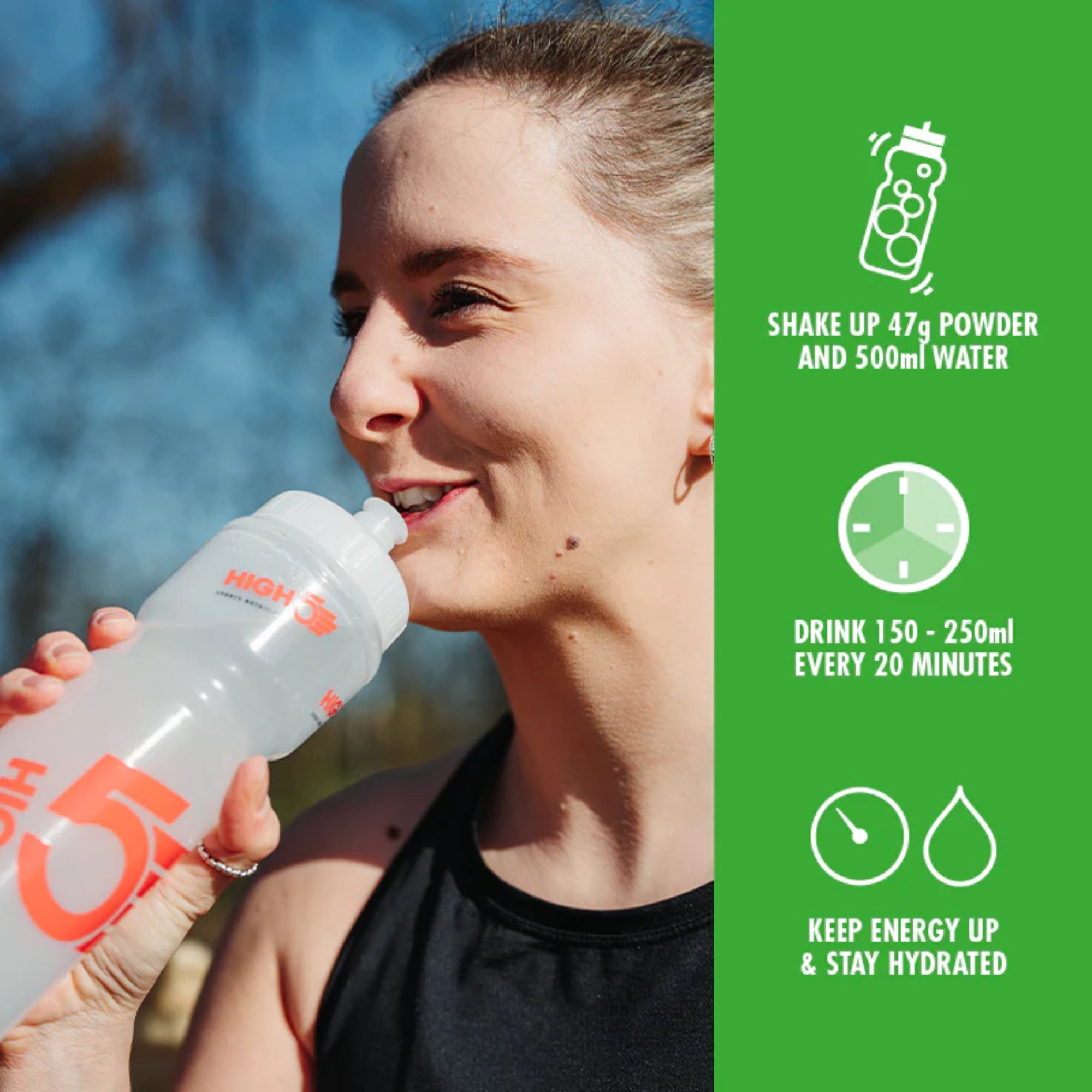 HIGH5 Energy Drink | Kohlenhydrat-Elektrolyt-Pulver